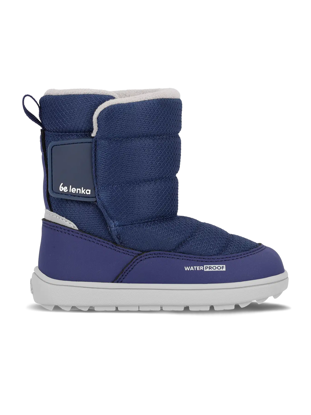 Kids barefoot snow boots Be Lenka Ailo Preschool - Dark Blue