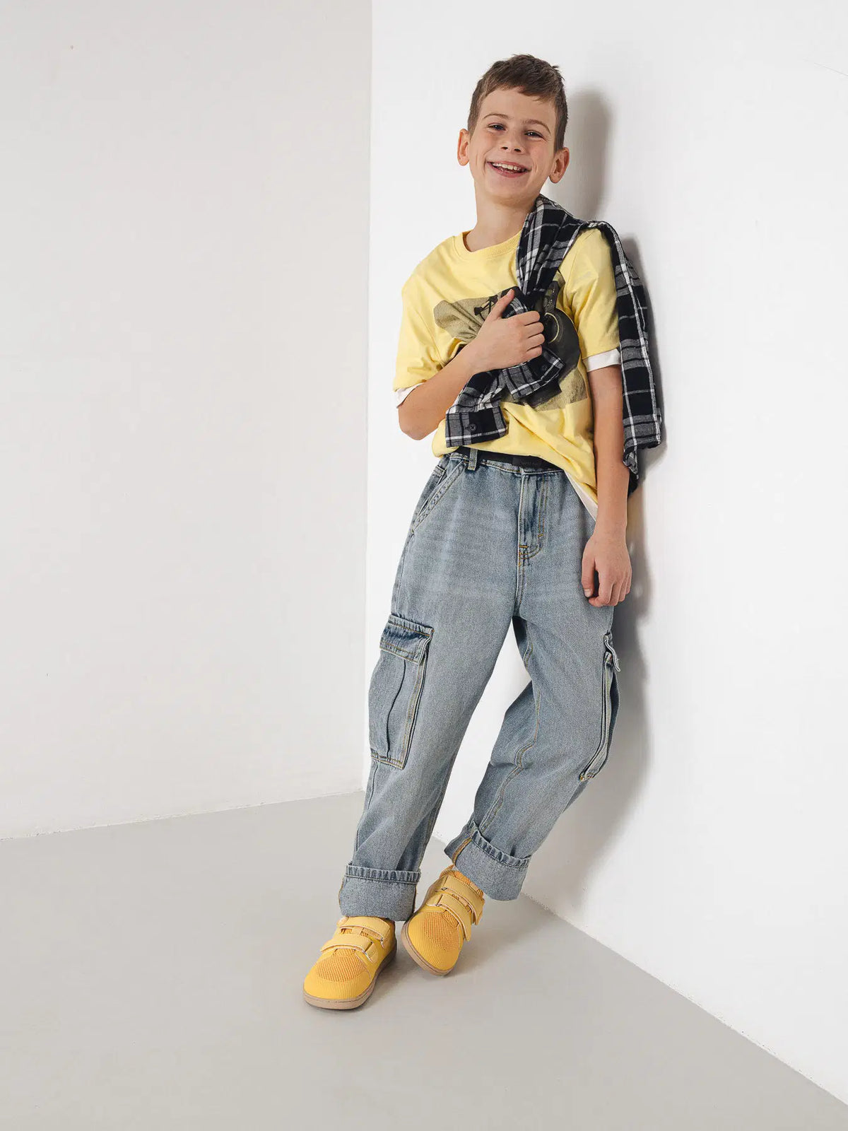Kids Barfußschuhe Be Lenka Bounty Junior - Gelb