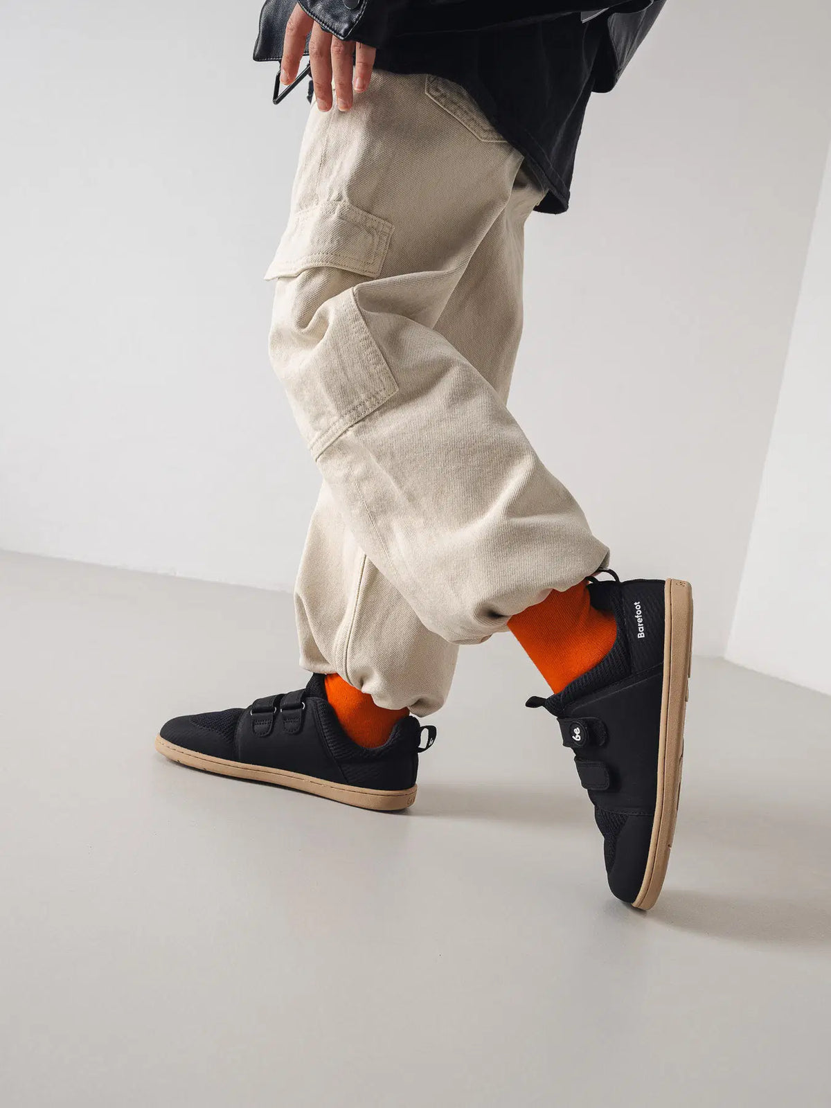 Kinder Barfuß Sneaker Be Lenka Bounty Kids - Schwarz