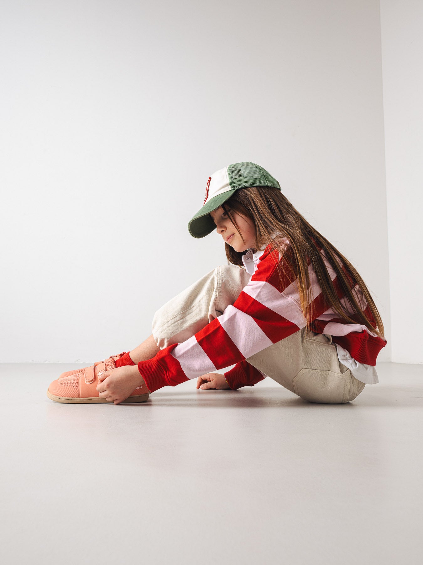 Barfußschuhe für Kinder Be Lenka Bounty Kids - Coral Pink
