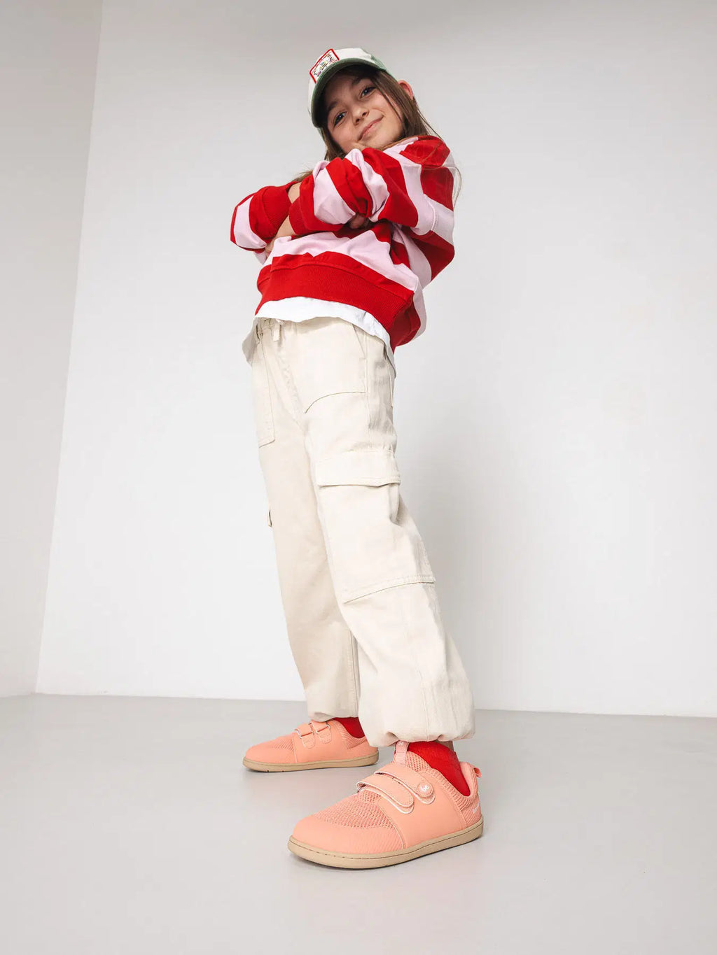 Barfußschuhe für Kinder Be Lenka Bounty Kids - Coral Pink