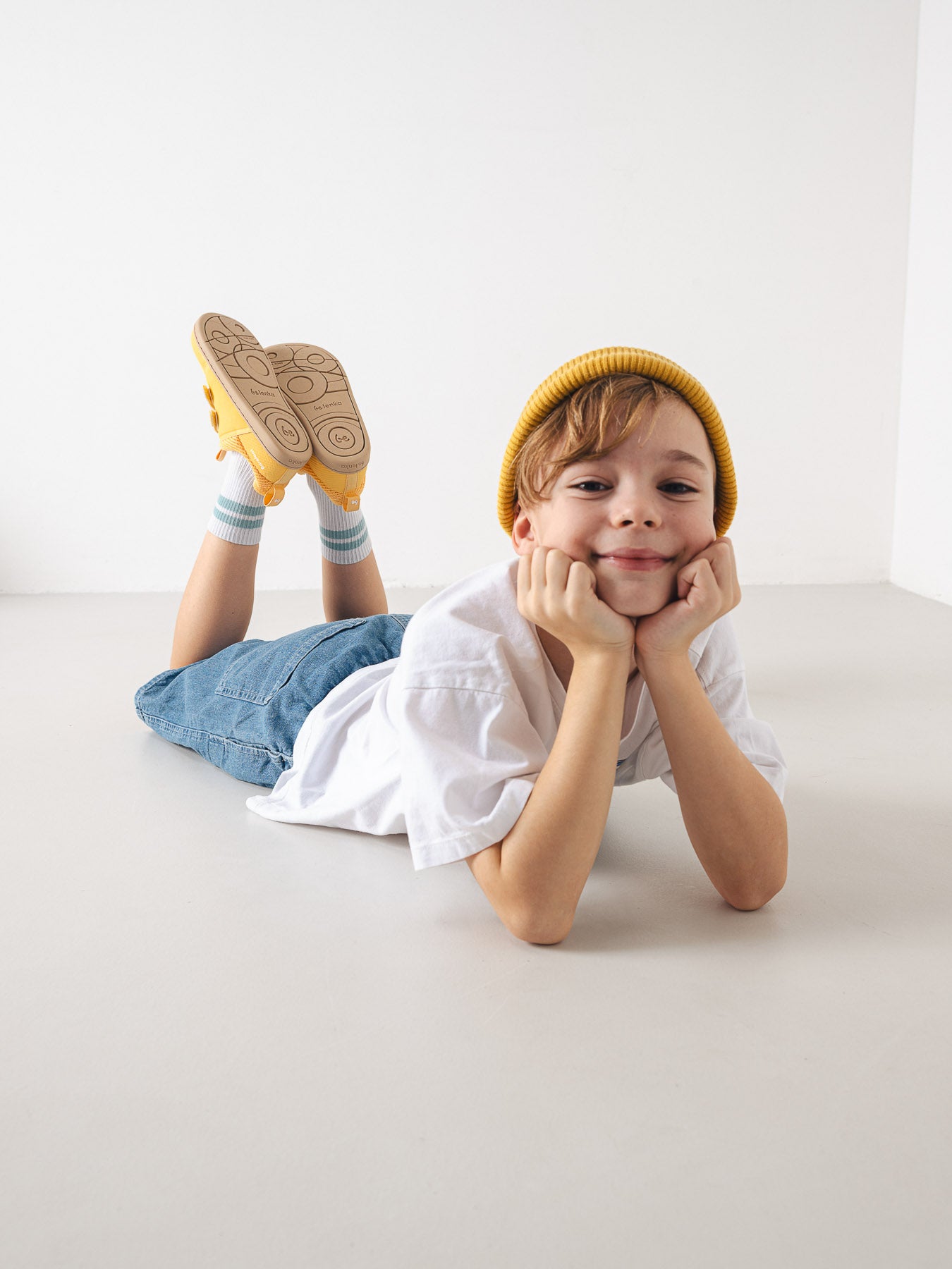 Kinder Barfußschuhe Be Lenka Bounty Kids - Gelb