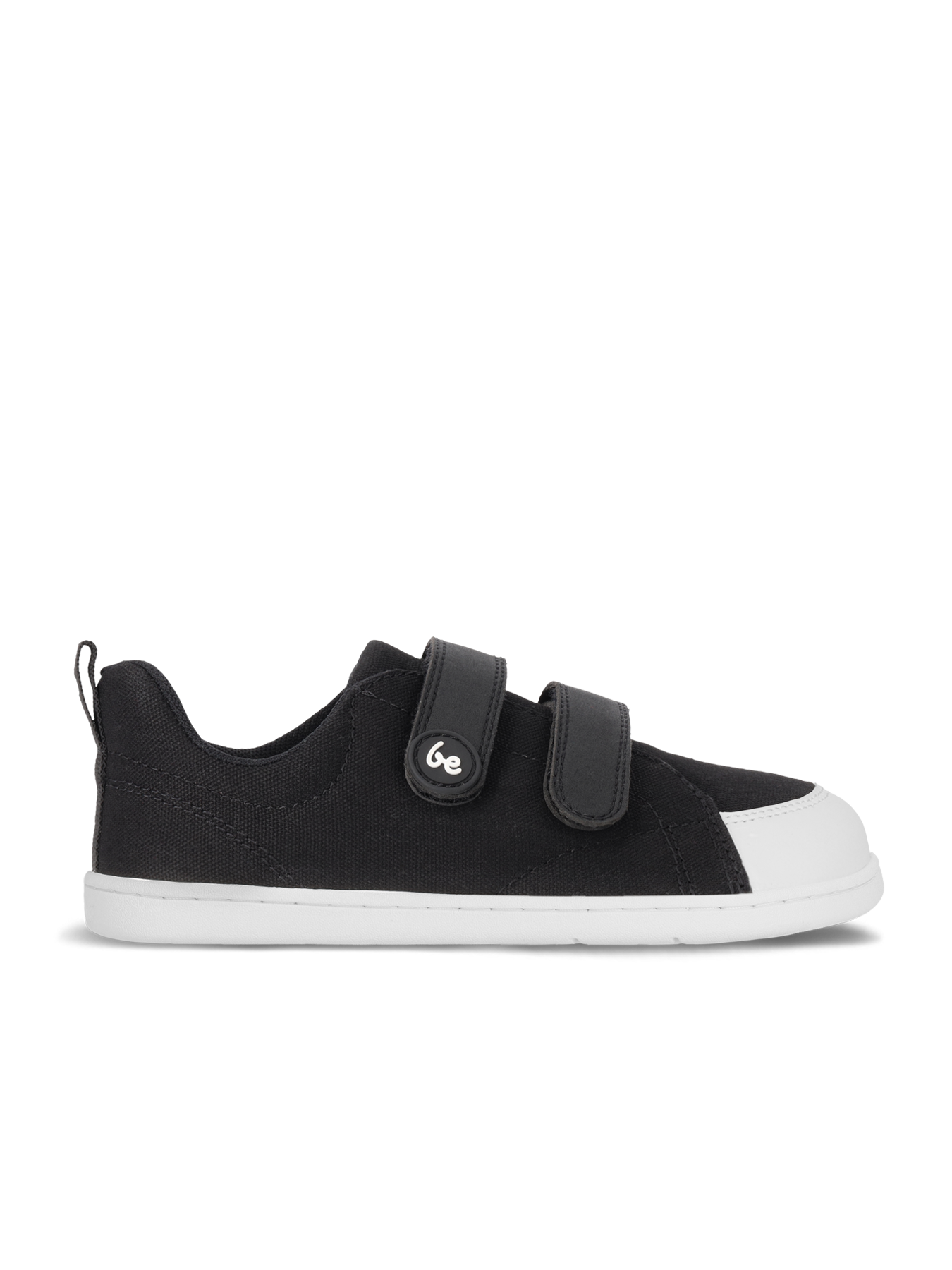 Barfußschuhe für Kinder Be Lenka Canvi Preschool - Schwarz & Weiß