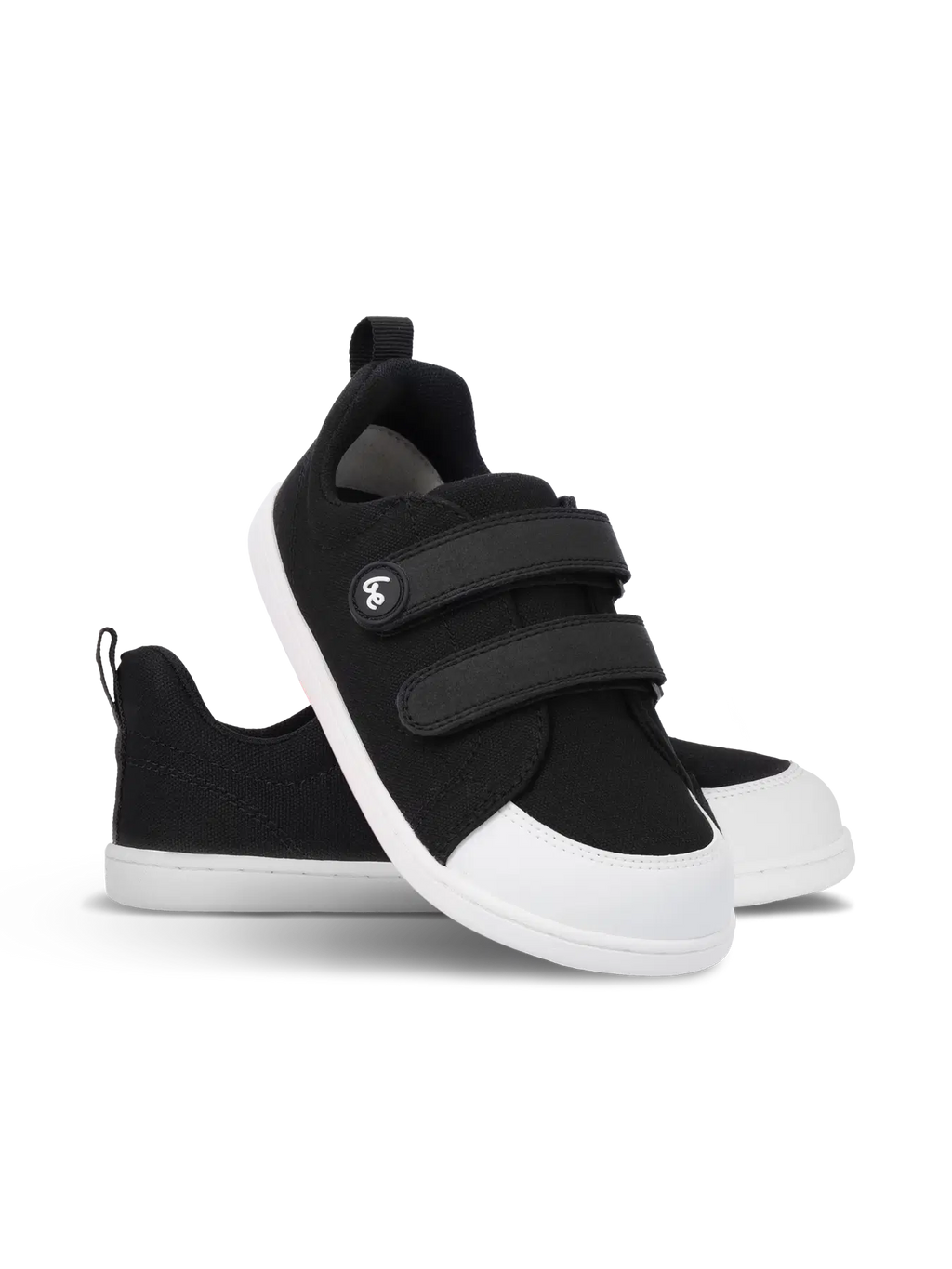 Kids barefoot sneakers Be Lenka Canvi Preschool - Black & White