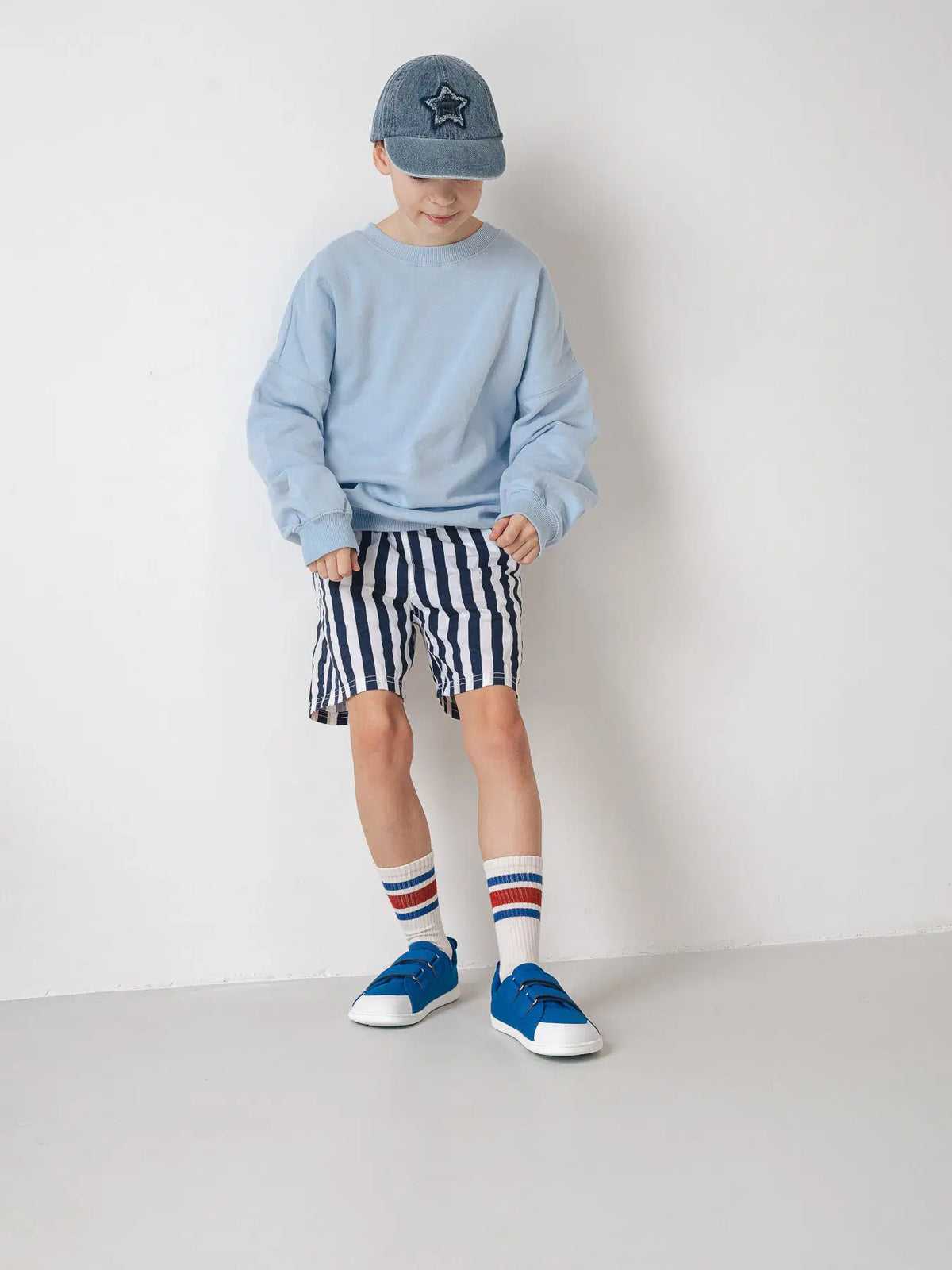Kids barefoot sneakers Be Lenka Canvi Kids - Blue