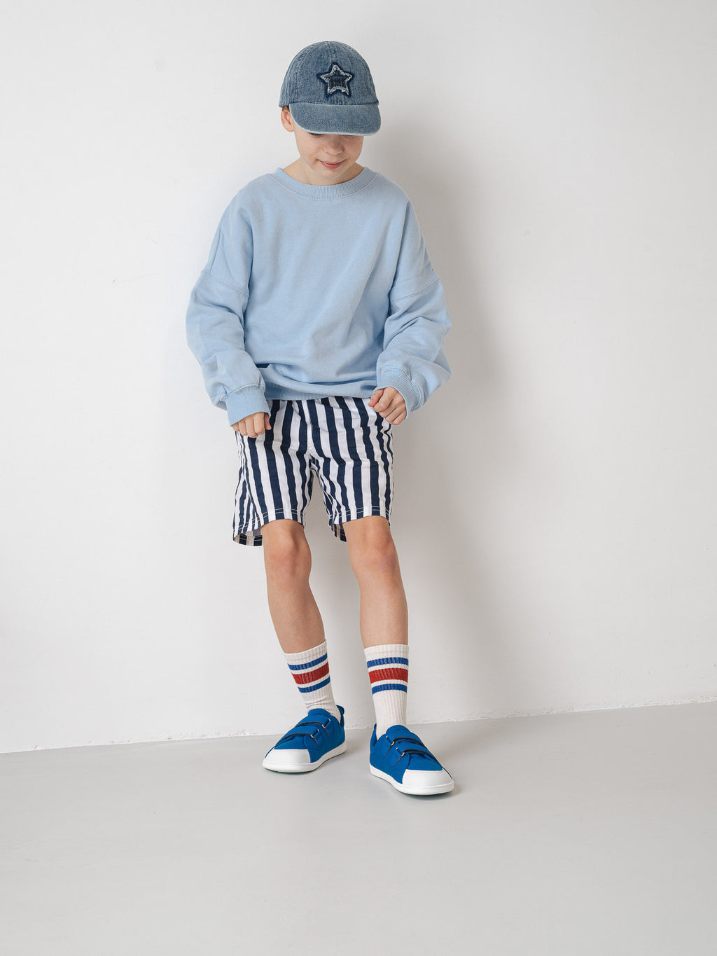 Kinder Barfußschuhe Be Lenka Canvi Kids - Blau