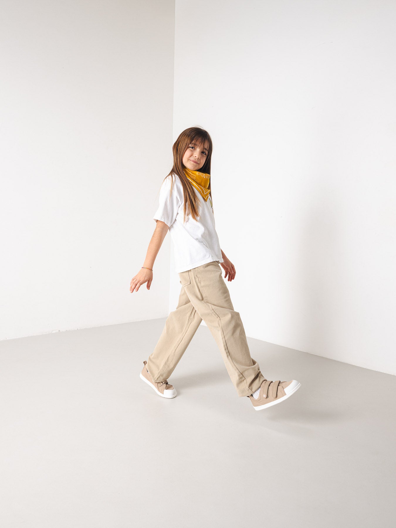 Barfußschuhe für Kinder Be Lenka Canvi Kids - Hellbraun