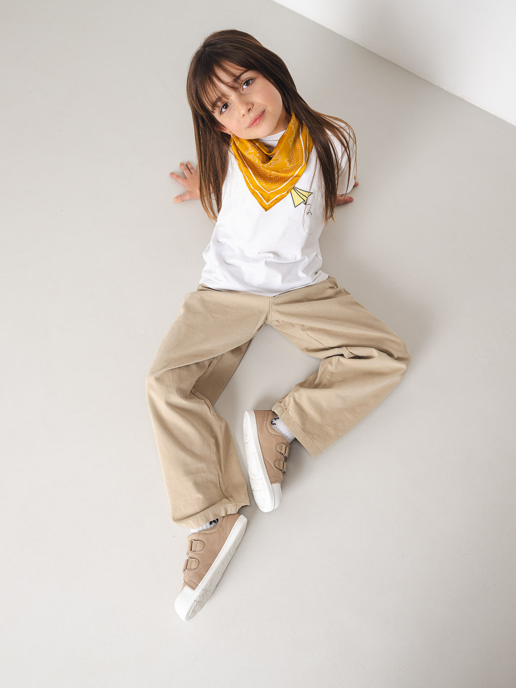 Barfußschuhe für Kinder Be Lenka Canvi Kids - Hellbraun