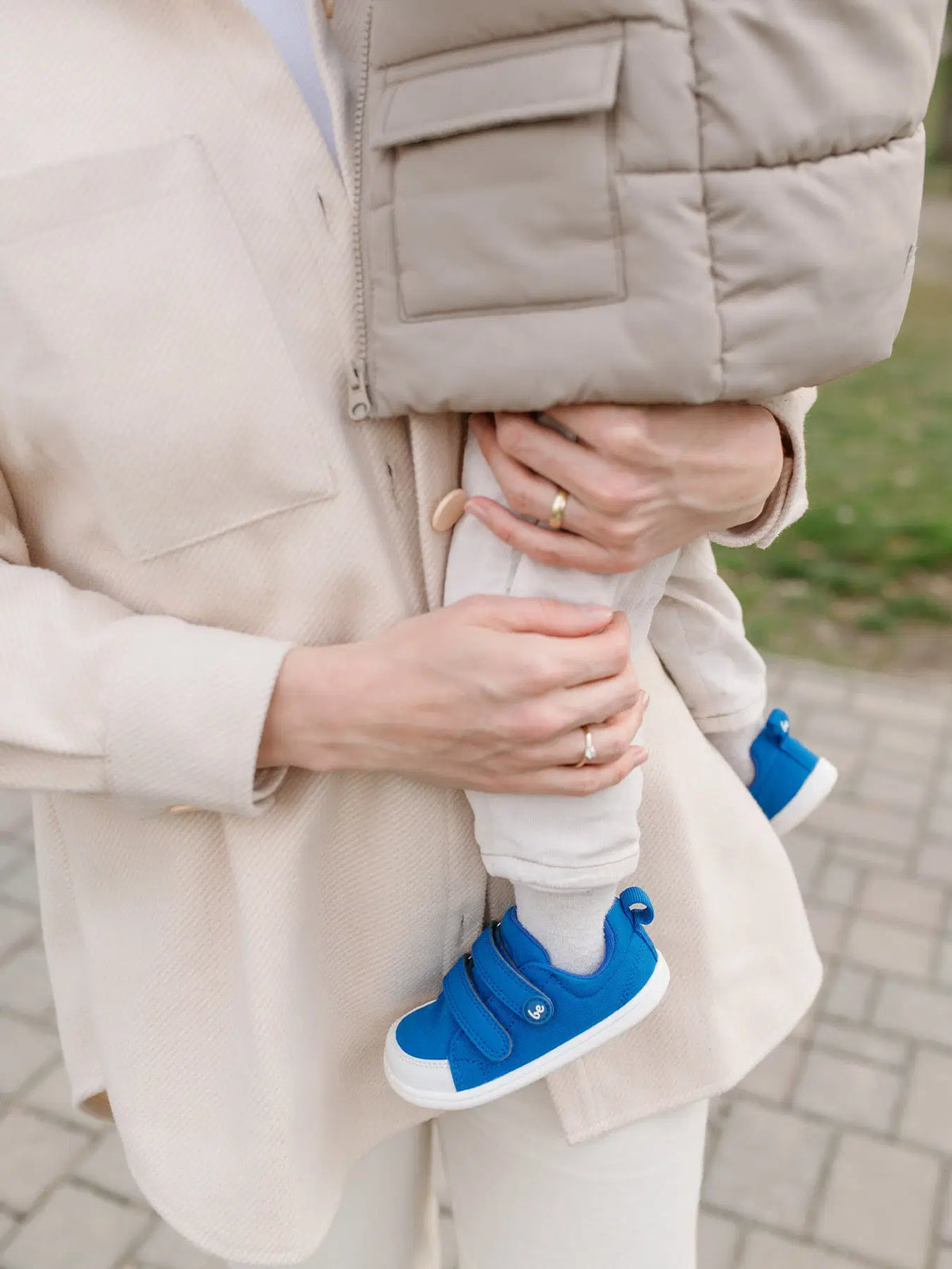 Kinder Barfuß Sneaker Be Lenka Canvi Preschool - Blau