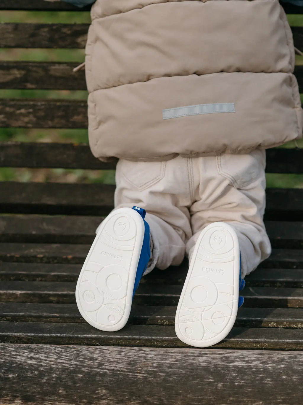Kinder Barfuß Sneaker Be Lenka Canvi Preschool - Blau
