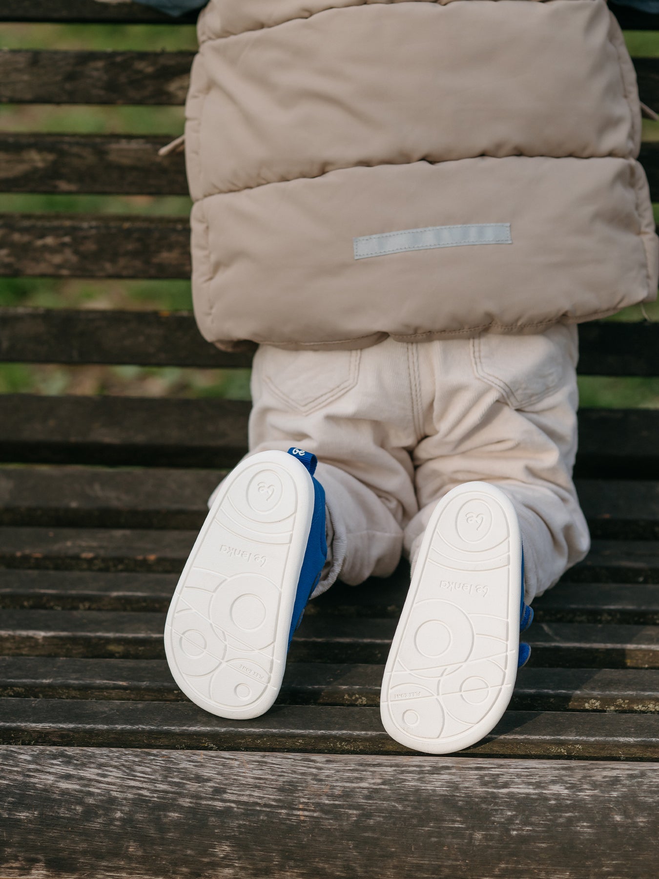 Kinder Barfuß Sneaker Be Lenka Canvi Preschool - Blau
