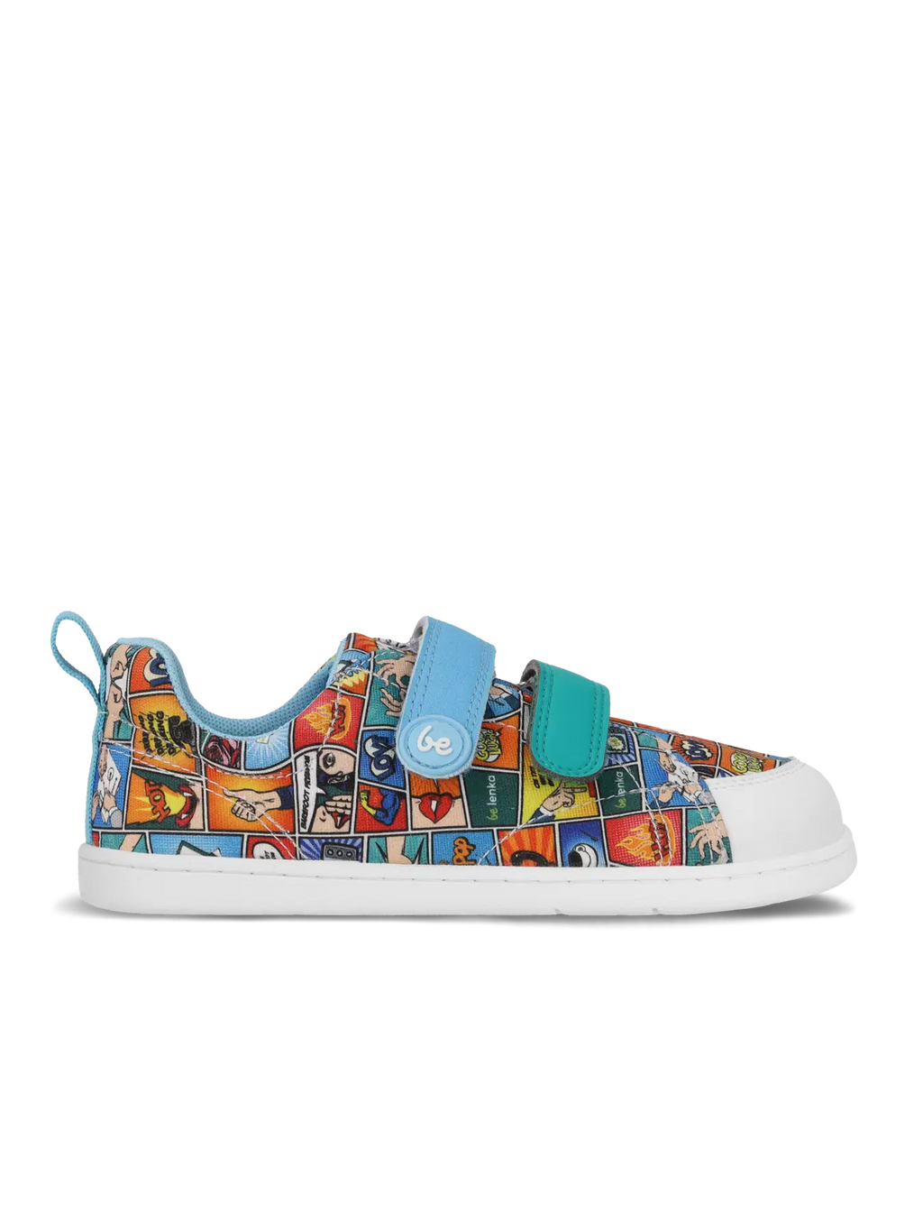 Barfußschuhe für Kinder Be Lenka Canvi Kids - Comics Color
