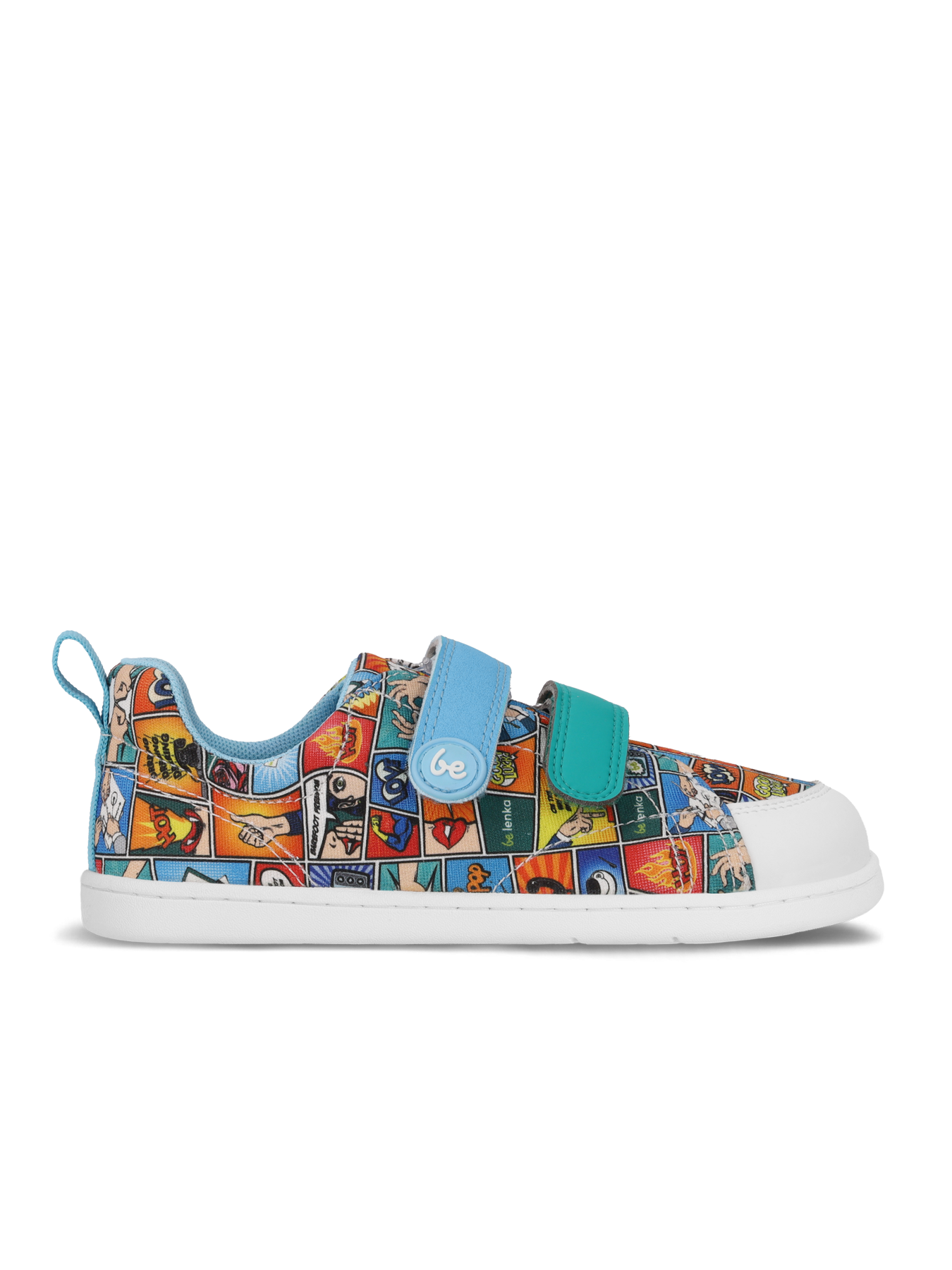 Barfußschuhe Kinder Be Lenka Canvi Preschool - Comics Farbe