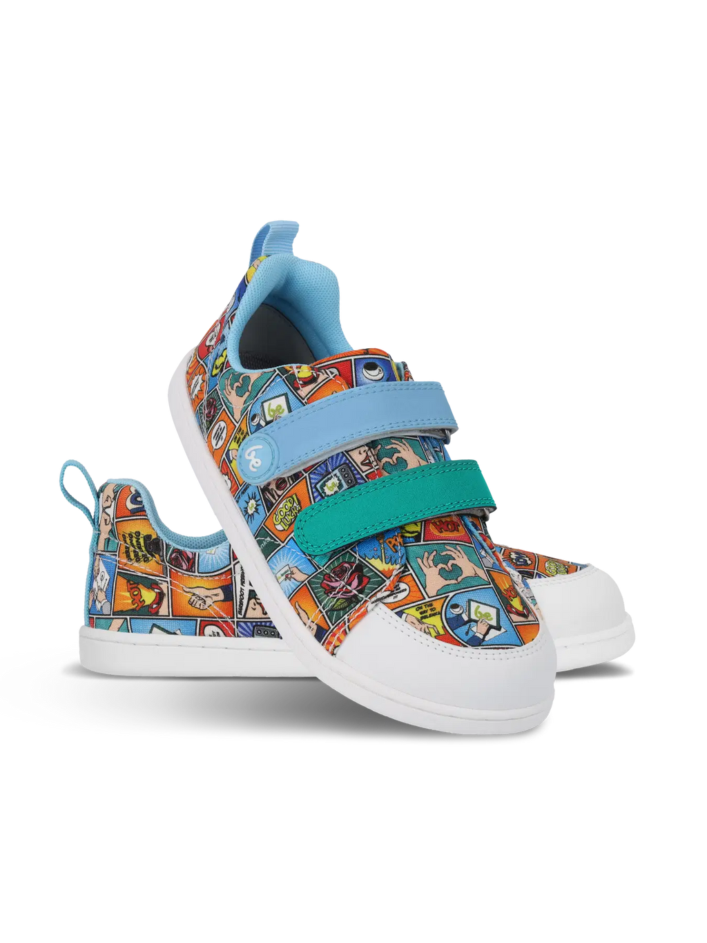 Barfußschuhe für Kinder Be Lenka Canvi Kids - Comics Color