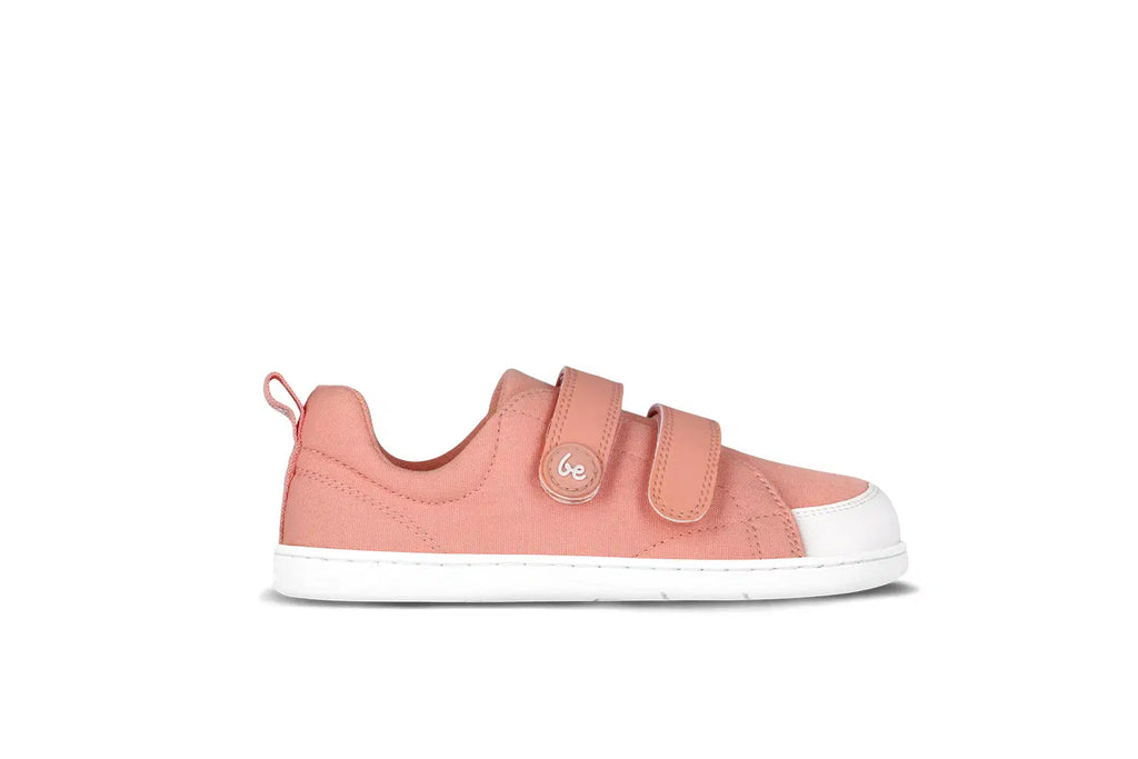 Barfuß-Sneaker für Kinder Be Lenka Canvi Preschool - Korallenrosa