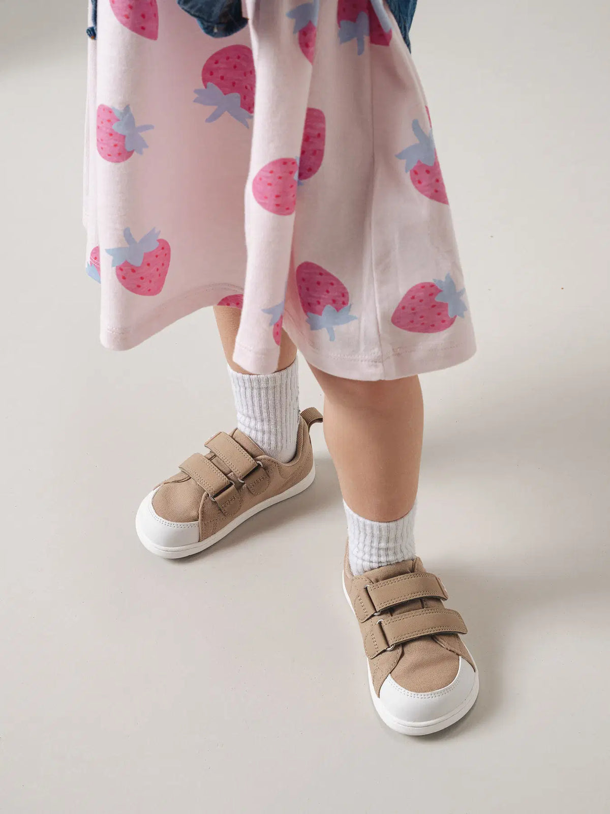Kinder Barfußschuhe Be Lenka Canvi Preschool - Hellbraun