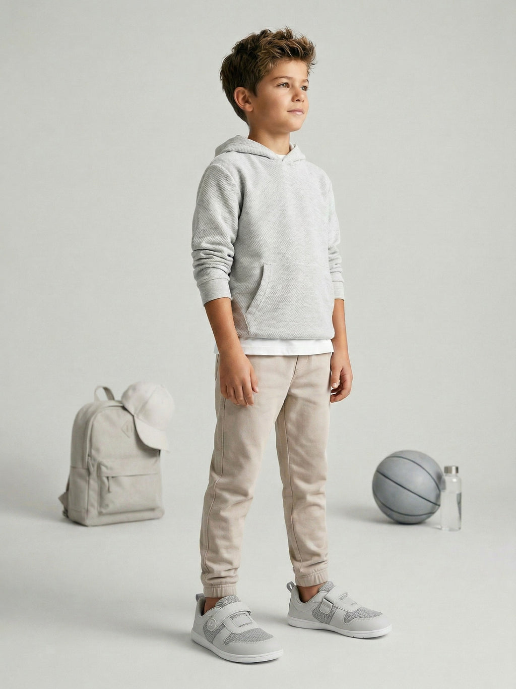 Kinder Barfußschuhe Be Lenka Glade Kids - Light Grey