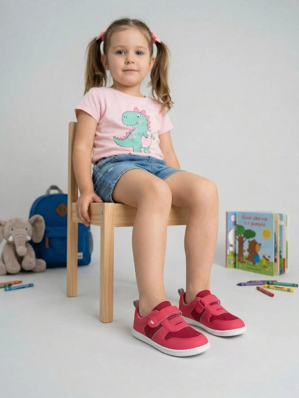 Kinder Barfußschuhe Be Lenka Glade Preschool - Dunkelrosa