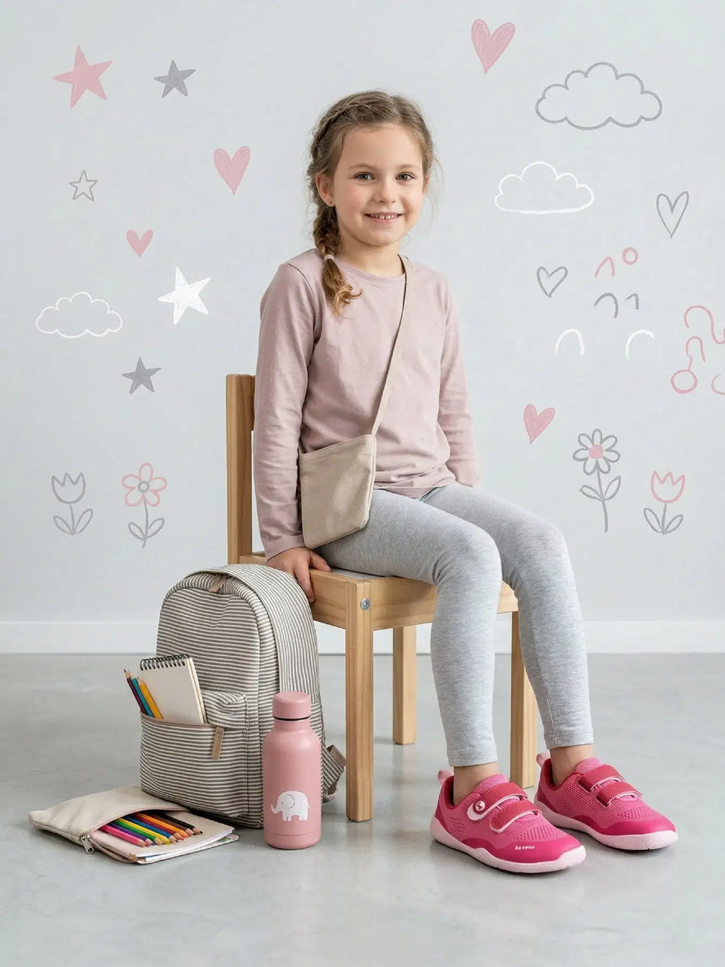 Kinder Barfußschuhe Be Lenka Nubo Kids - Pink