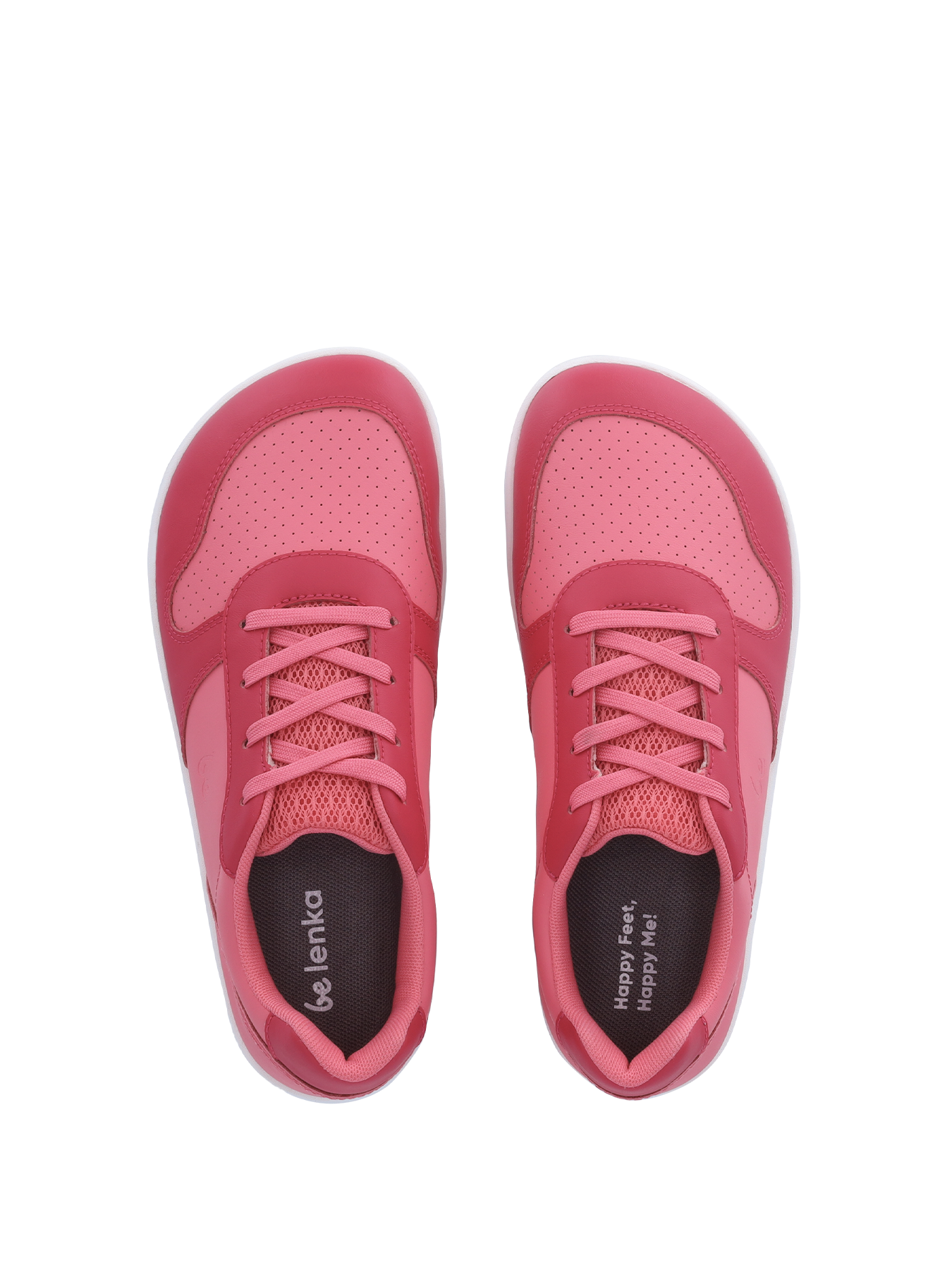 Kinder Barfuß Sneaker Be Lenka Scoot Junior – Hell & Dunkelrosa