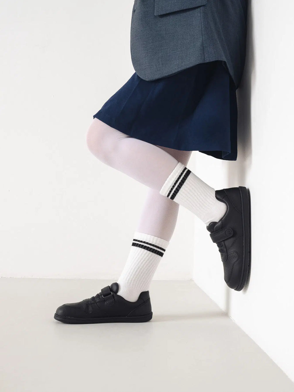 Kids barefoot sneakers Be Lenka Scoot Kids - All Black