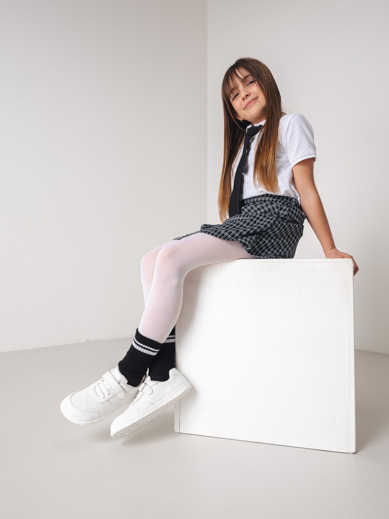 Barfuß-Sneaker für Kinder Be Lenka Scoot Kids - All White