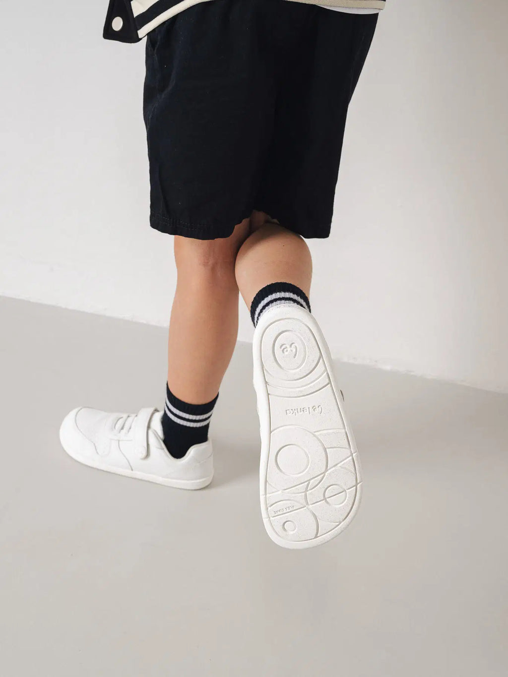 Kids barefoot sneakers Be Lenka Scoot Kids - All White