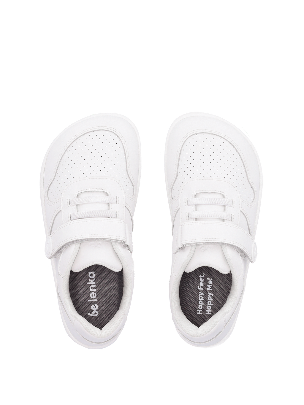 Barfuß-Sneaker für Kinder Be Lenka Scoot Kids - All White
