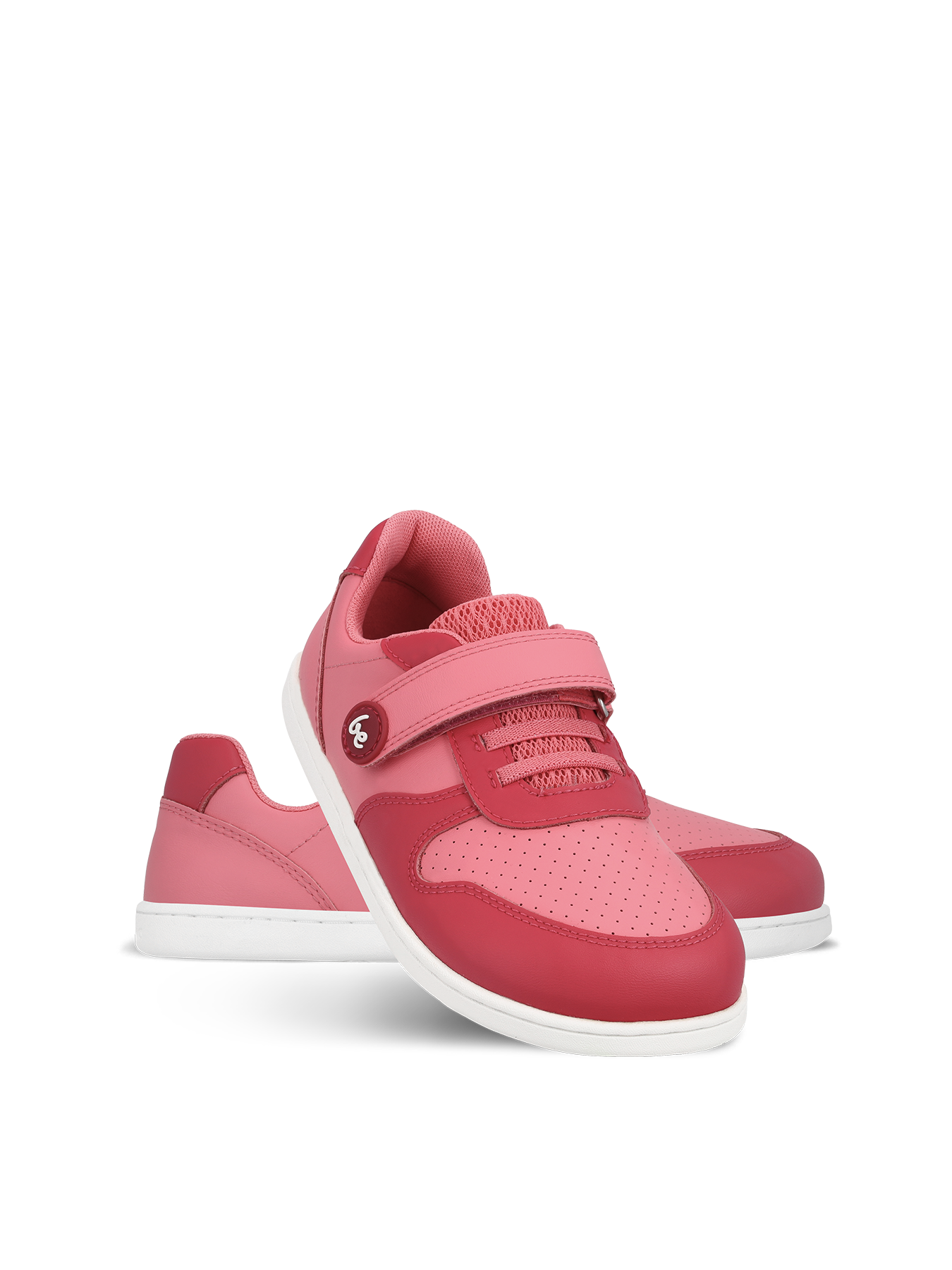 Kinder Barfuß Sneaker Be Lenka Scoot Kids - Hell- & Dunkelrosa