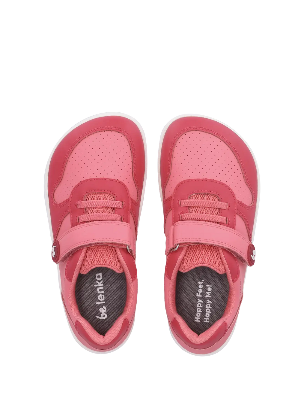 Kinder Barfuß Sneaker Be Lenka Scoot Kids - Hell- & Dunkelrosa