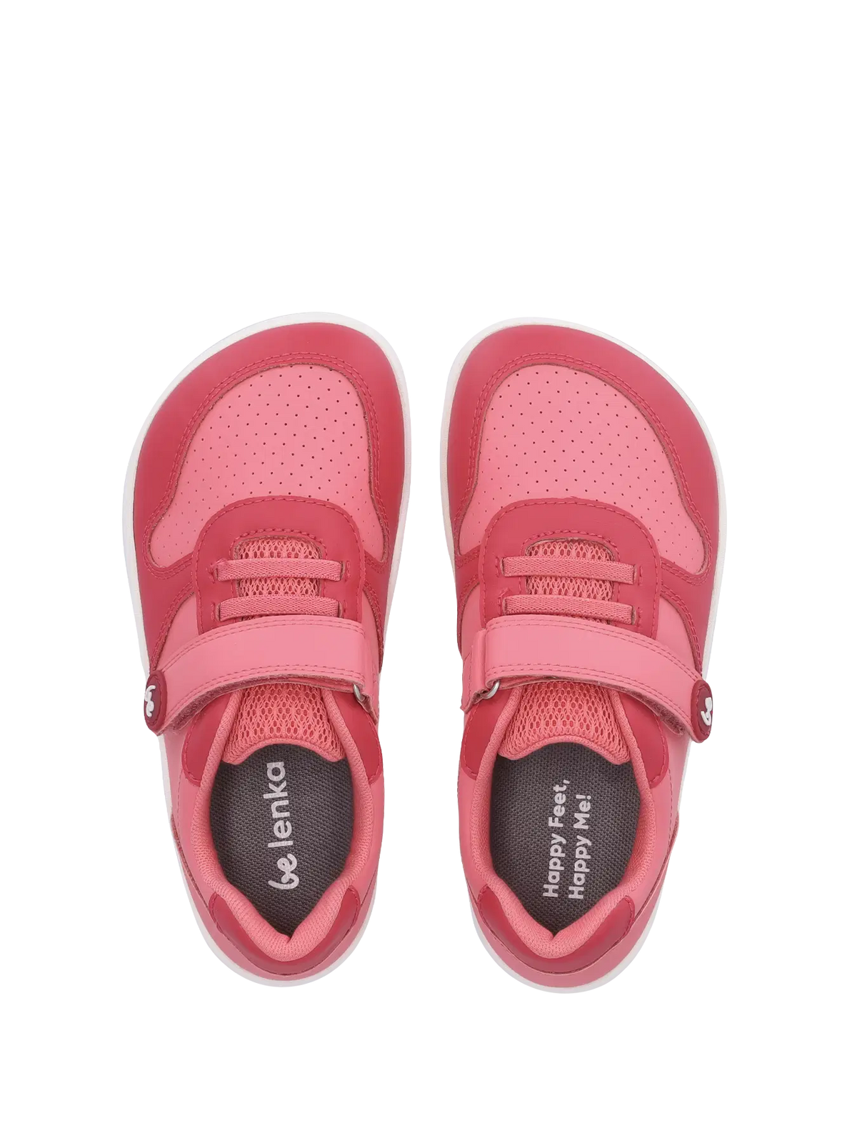 Kinder Barfuß Sneaker Be Lenka Scoot Kids - Hell- & Dunkelrosa
