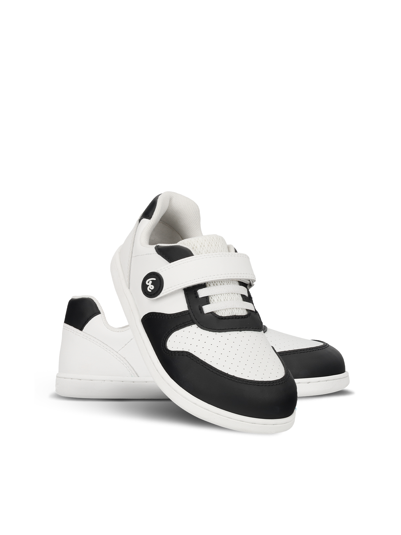 Kinder Barfuß Sneaker Be Lenka Scoot Kids - White & Black