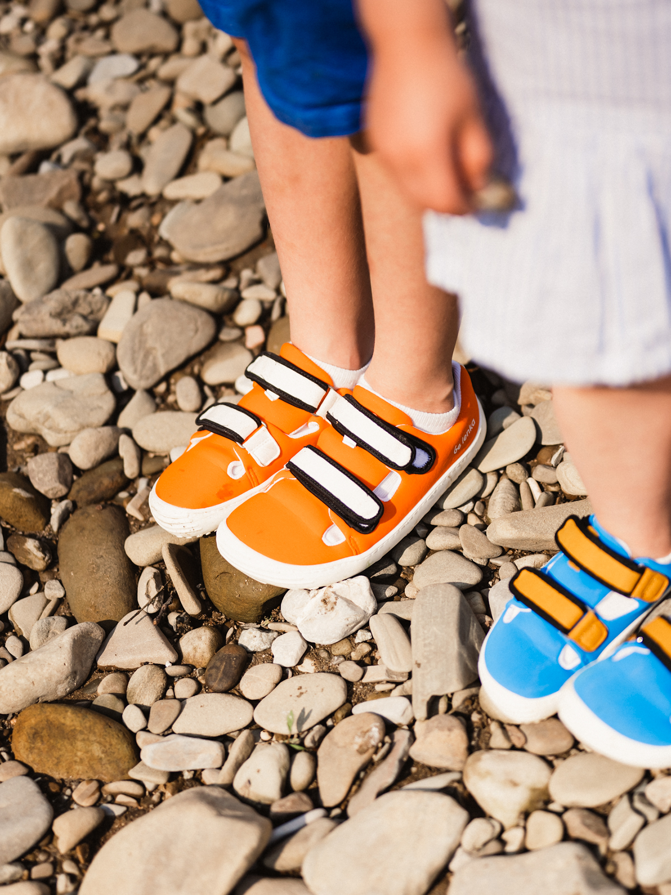Be Lenka Kids Barfuß-Sneaker Seasiders - Orangy