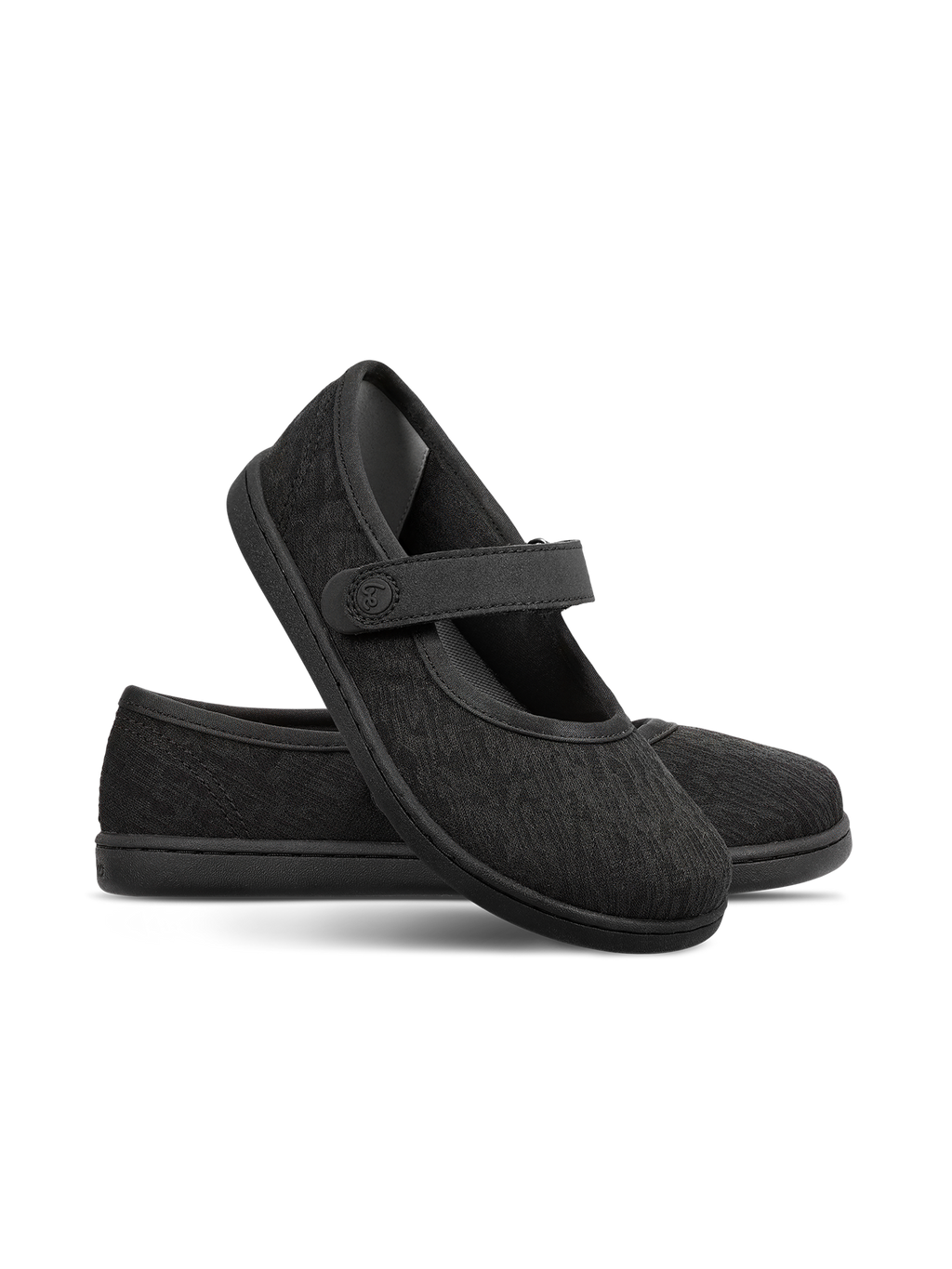 Kinder Barfuß Ballerinas Be Lenka Tinkee Kids - All Black Sparkle