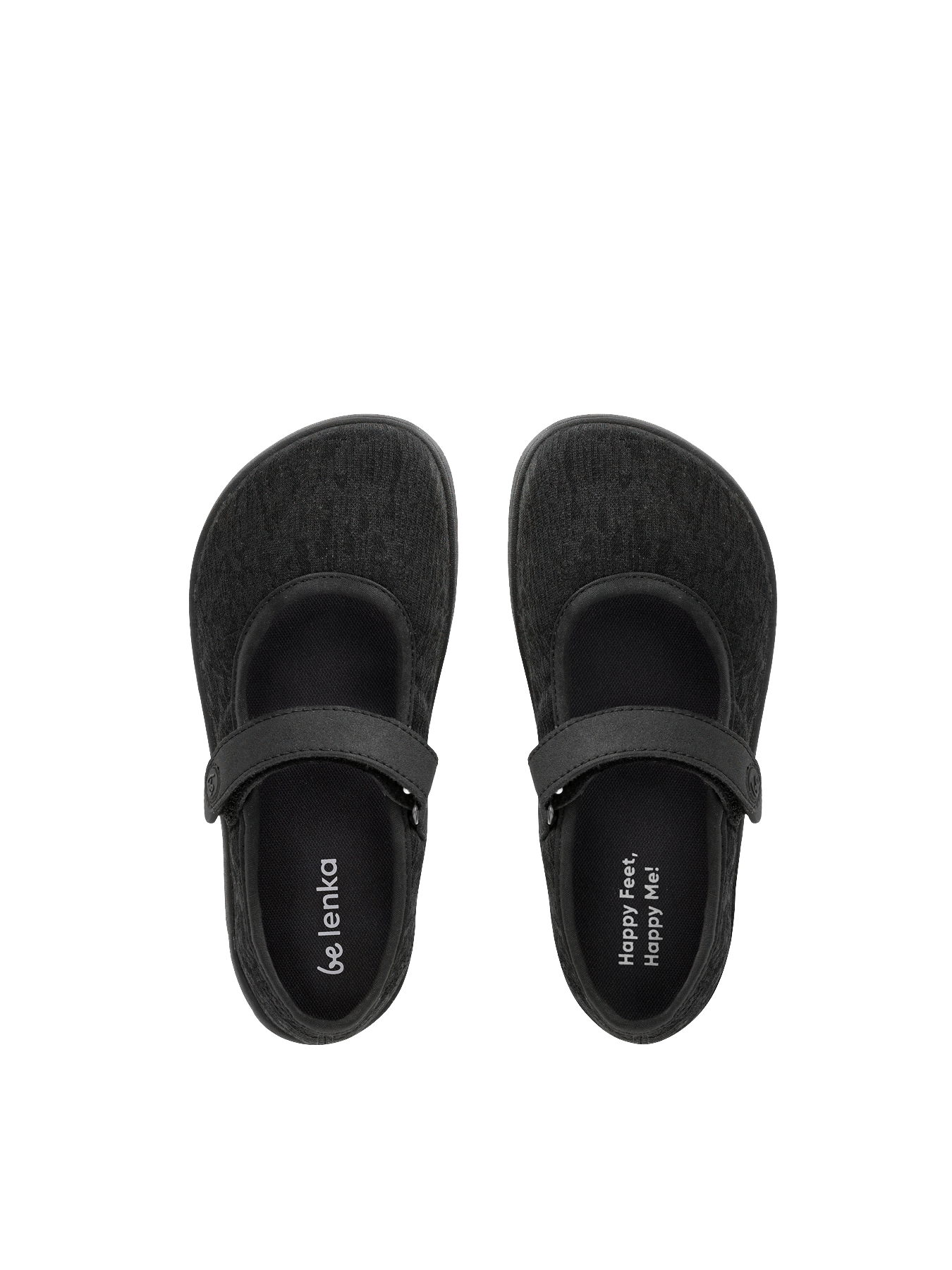 Kinder Barfuß Ballerinas Be Lenka Tinkee Kids - All Black Sparkle