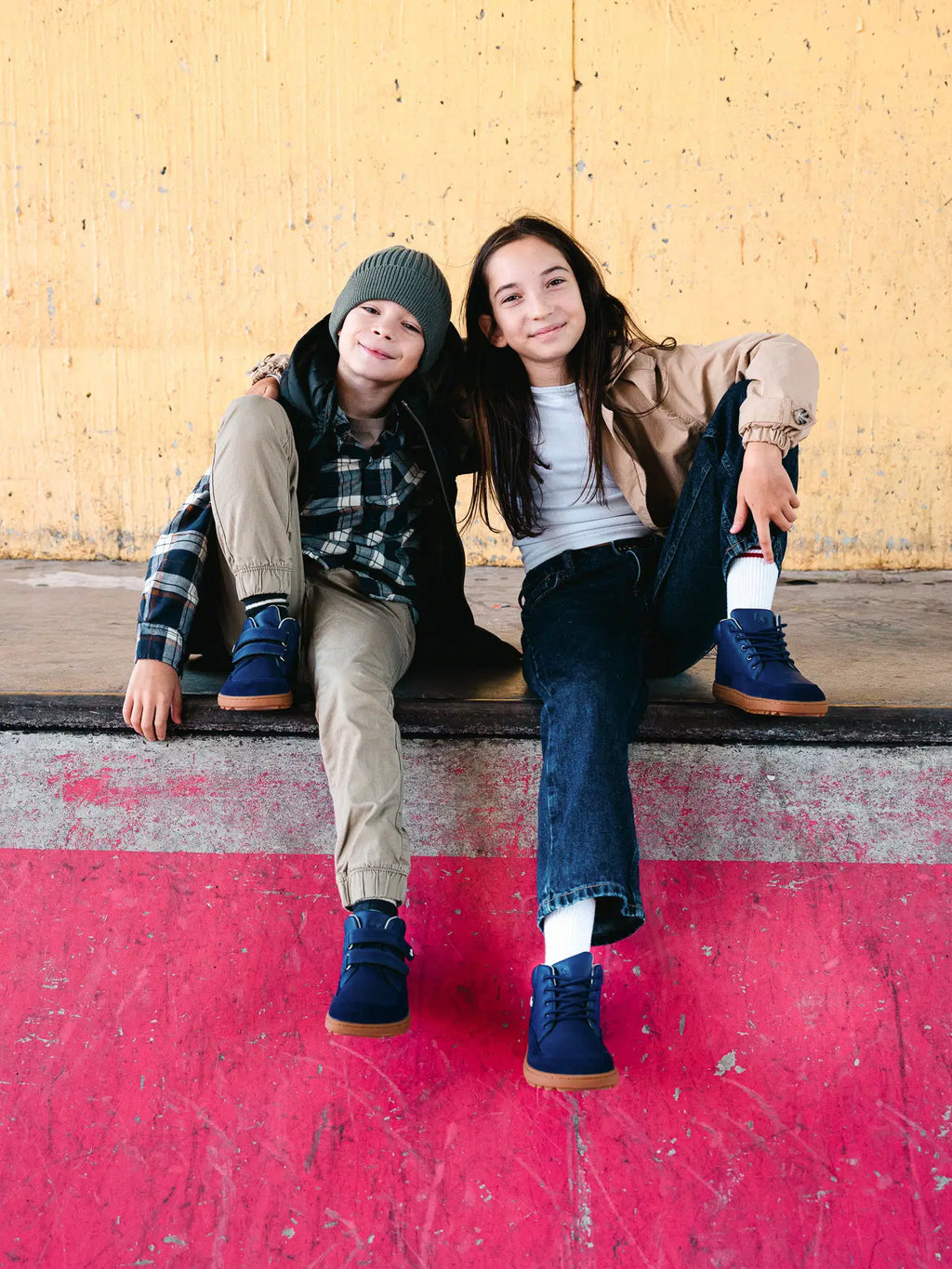 Kinder Barfußschuhe Be Lenka Elio Junior - Dunkelblau