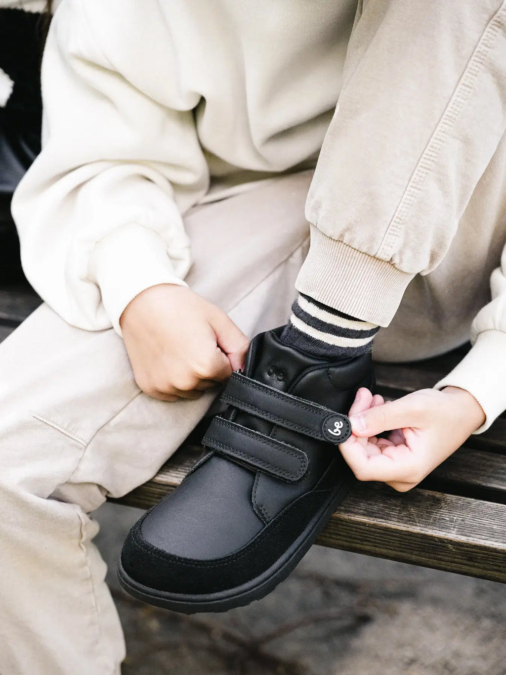 Barfußschuhe für Kinder Be Lenka Elio Kids - All Black