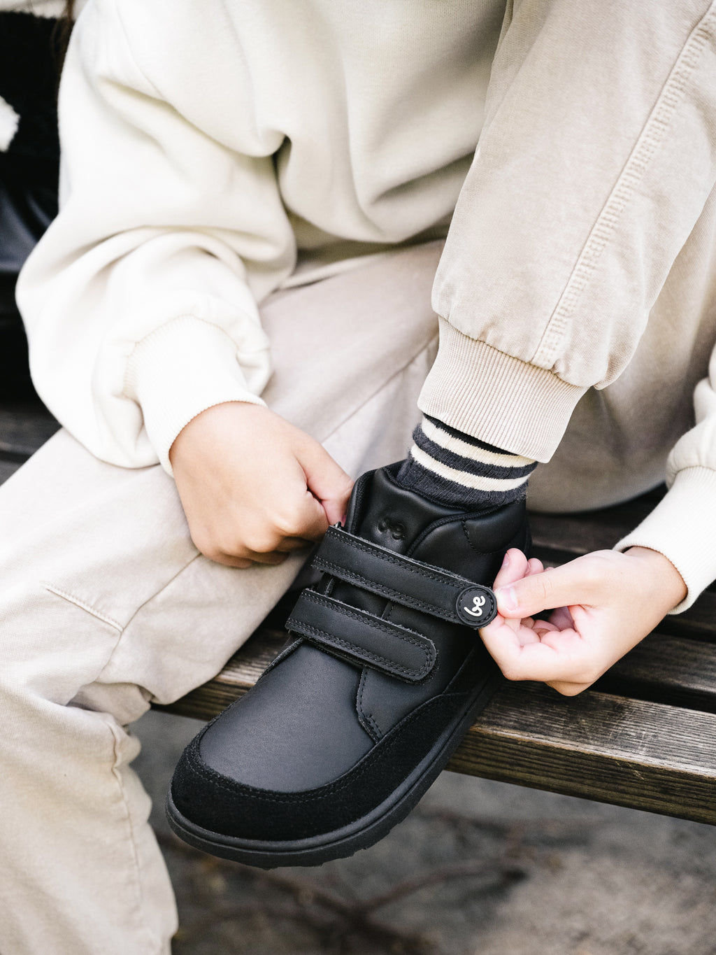Barfußschuhe für Kinder Be Lenka Elio Kids - All Black