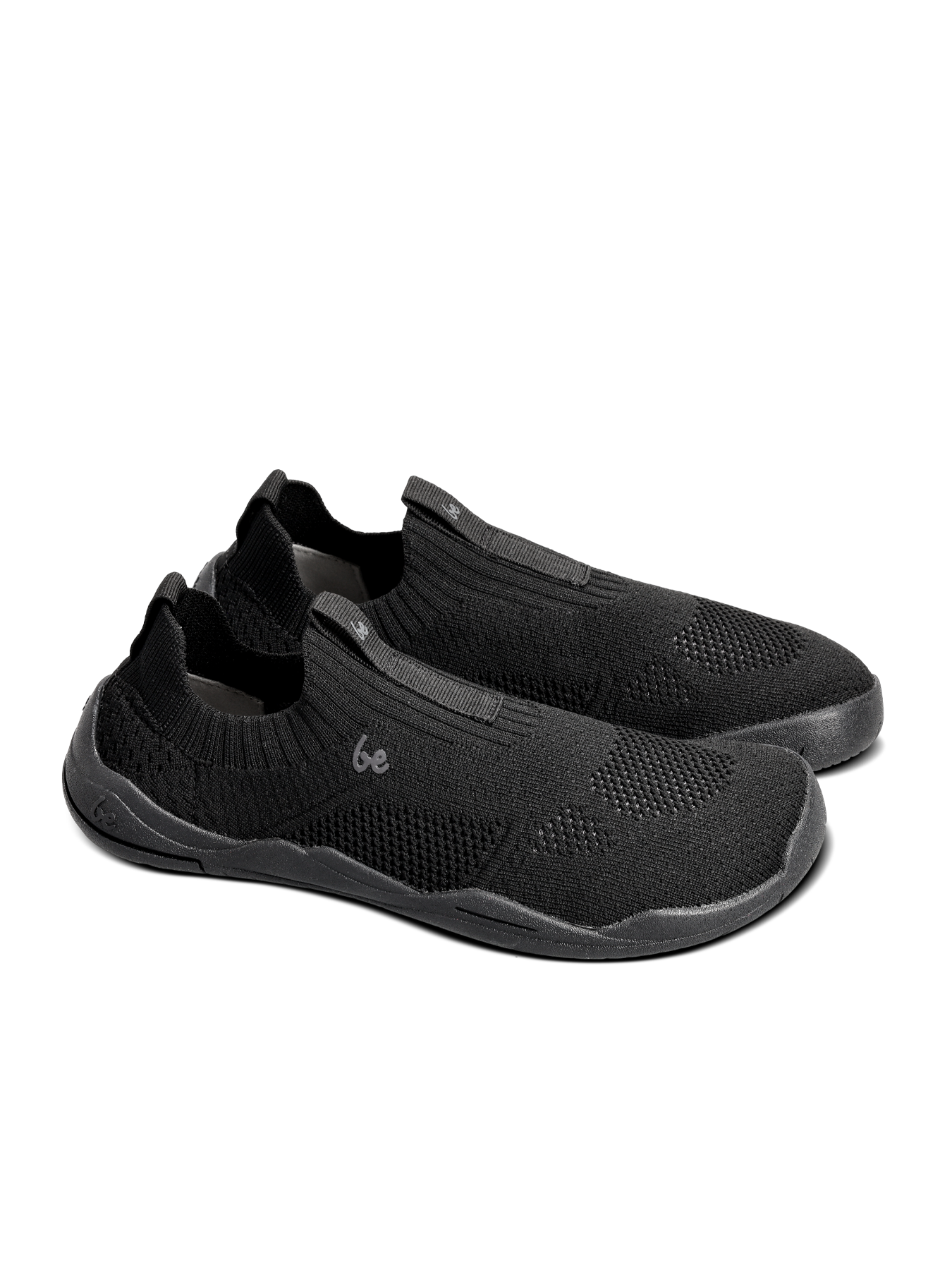 Kinder Barfuß-Slipper Be Lenka Luppo Junior - All Black