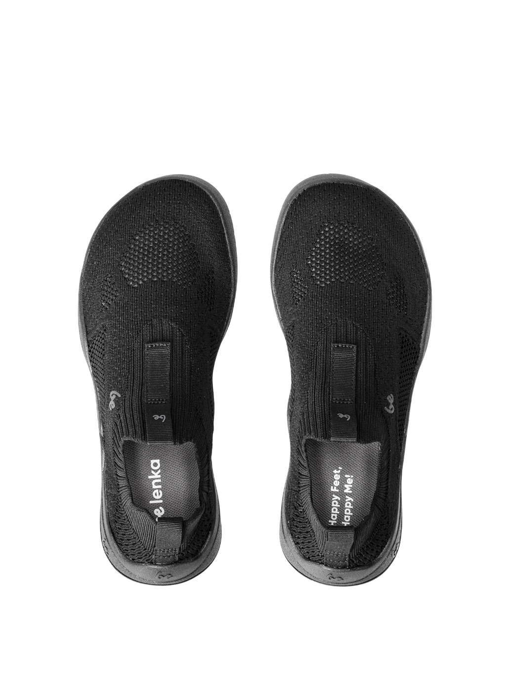 Kinder Barfuß-Slipper Be Lenka Luppo Junior - All Black