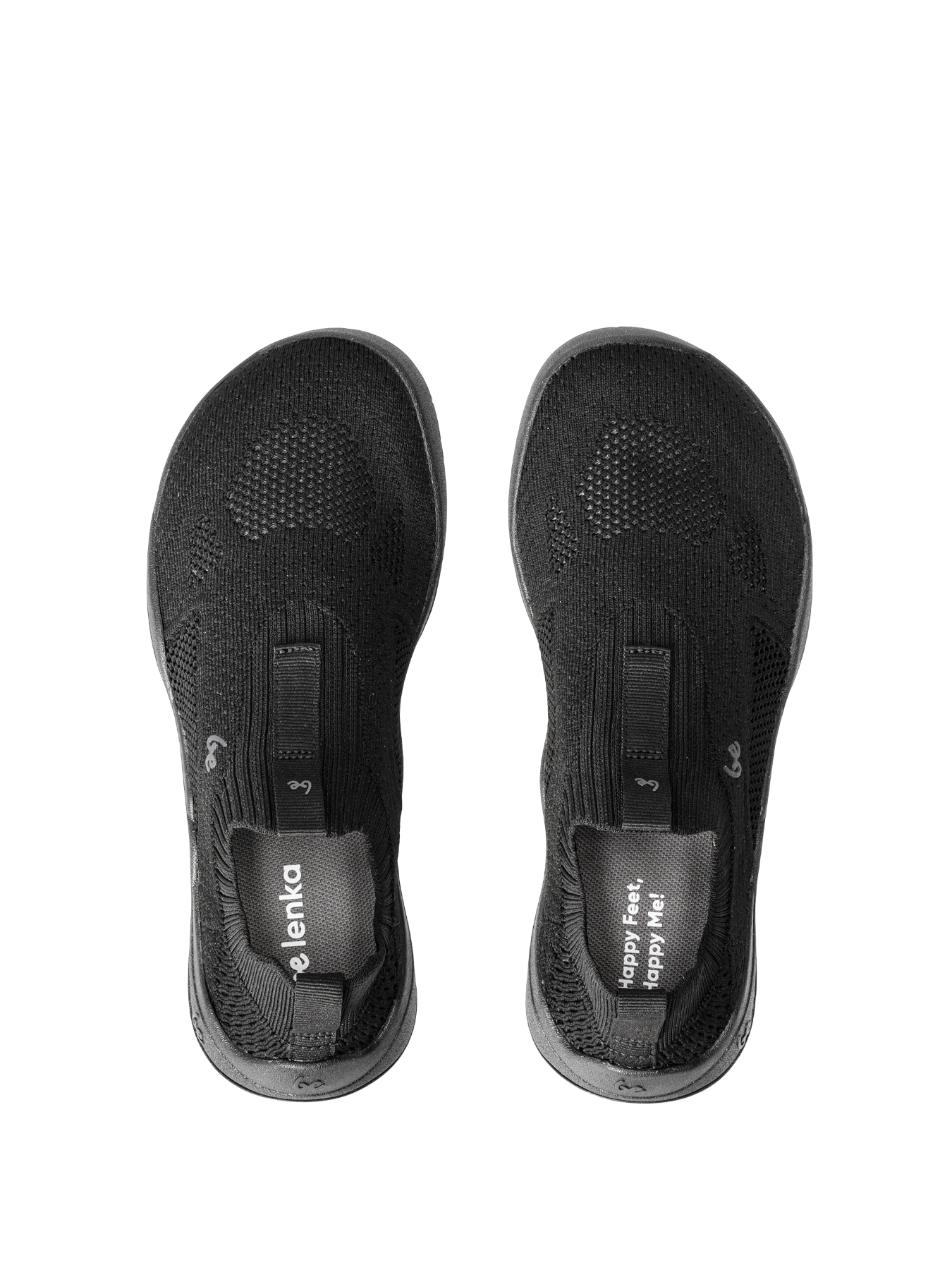 Kinder Barfuß-Slipper Be Lenka Luppo Junior - All Black