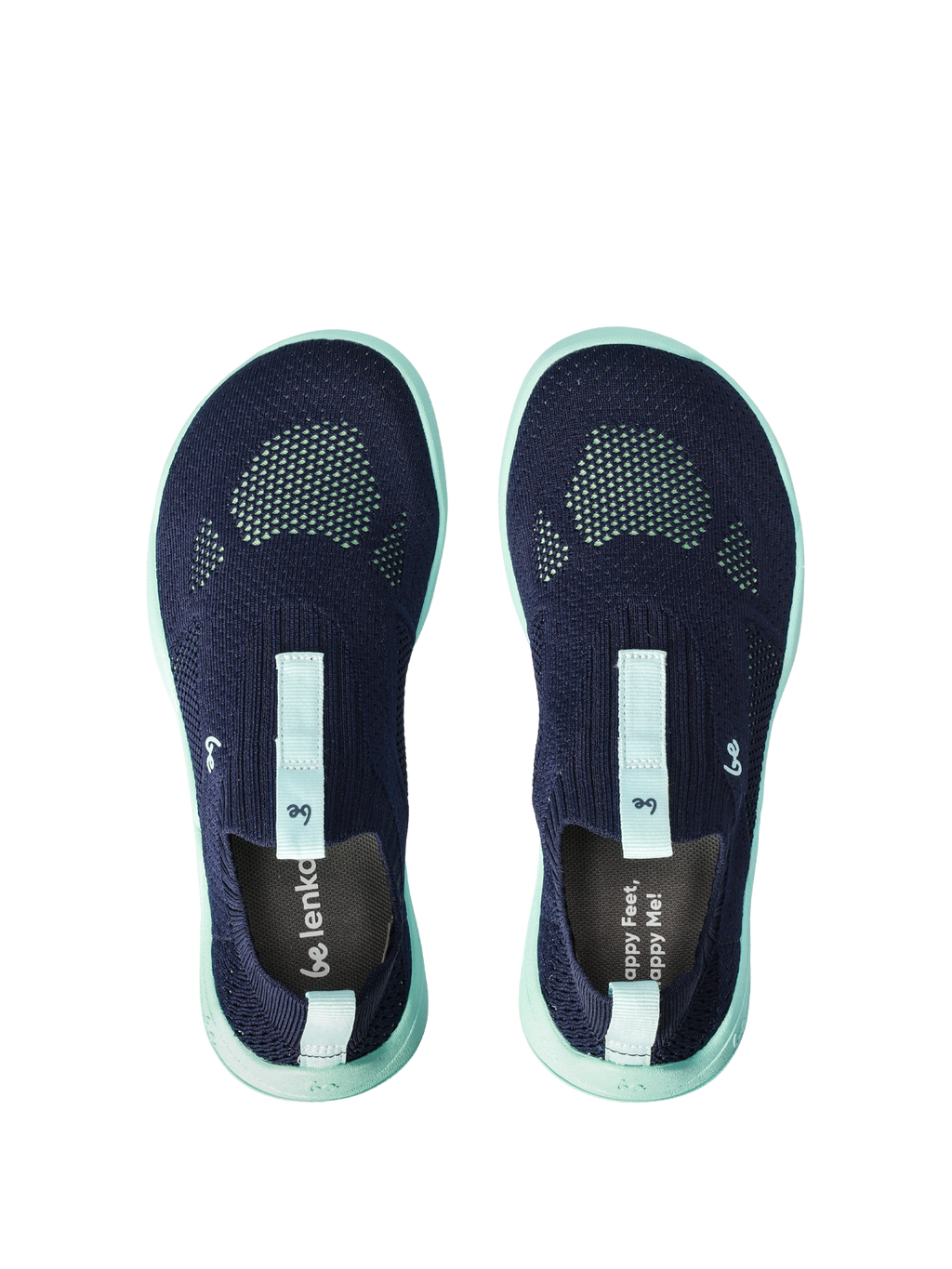Kinder Barfuß-Schuhe Be Lenka Luppo Junior - Blau & Aqua