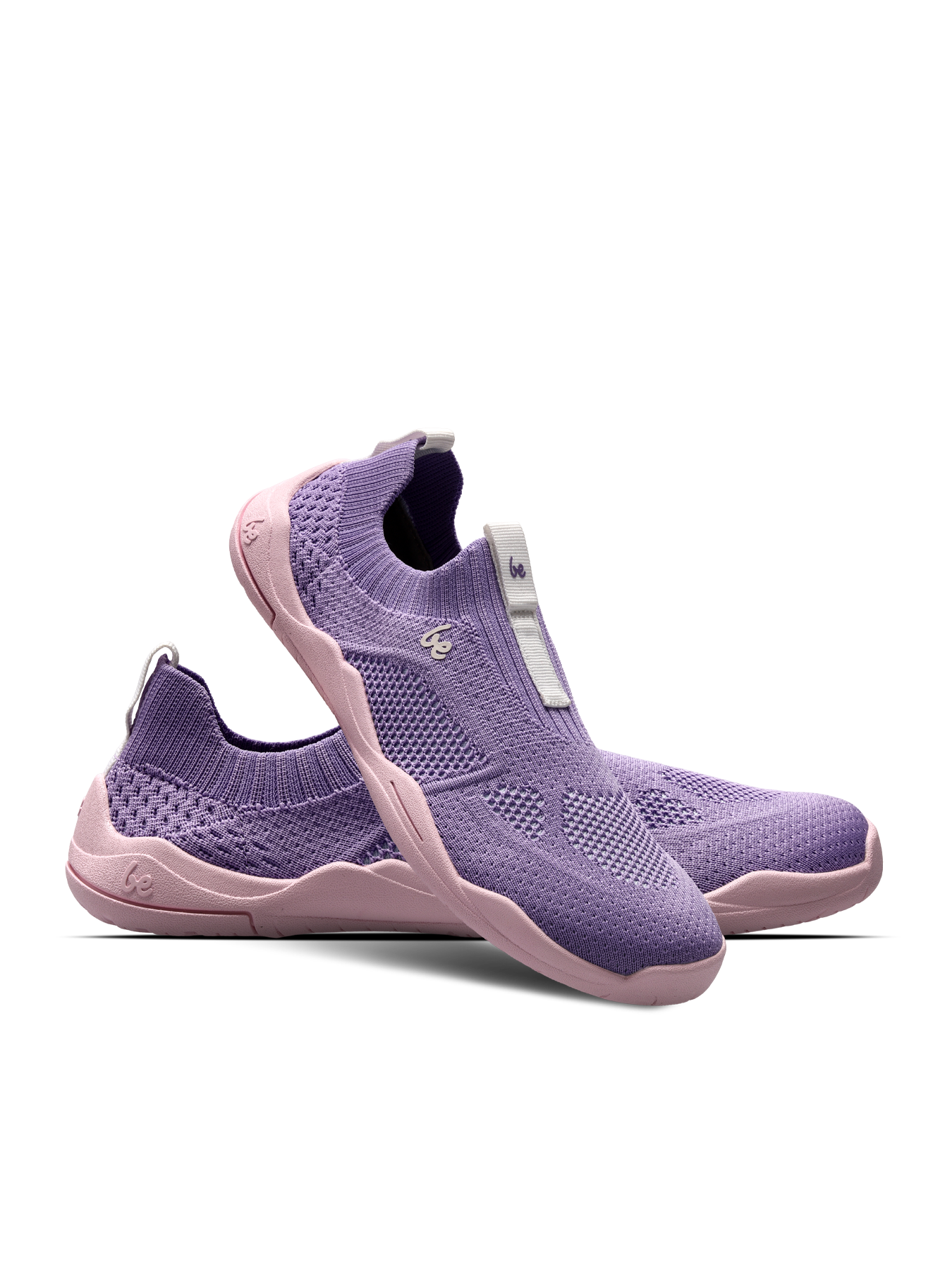Kinder Barfuß Slip-on Schuhe Be Lenka Luppo Junior - Lilac & Pink