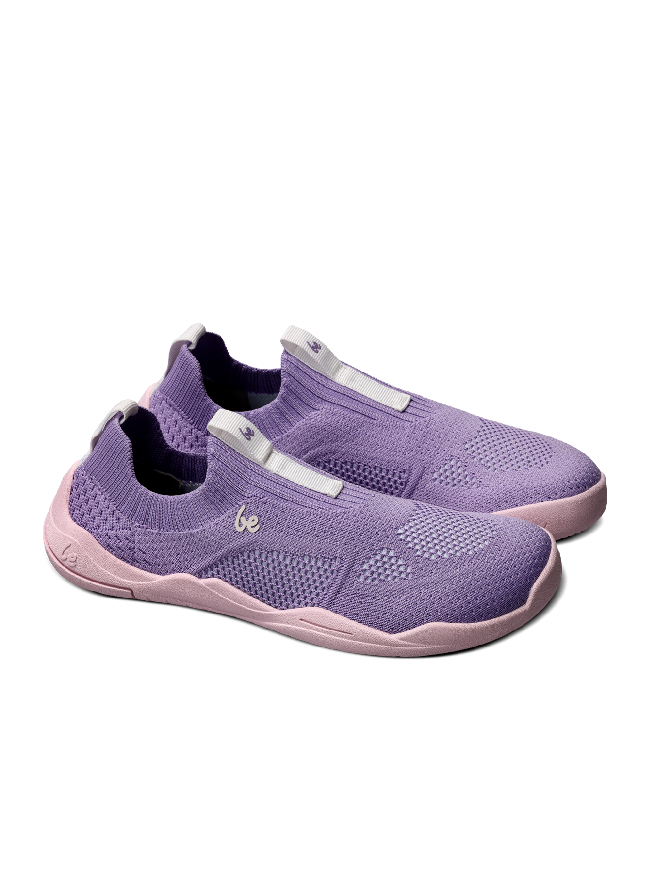 Kinder Barfuß Slip-on Schuhe Be Lenka Luppo Junior - Lilac & Pink
