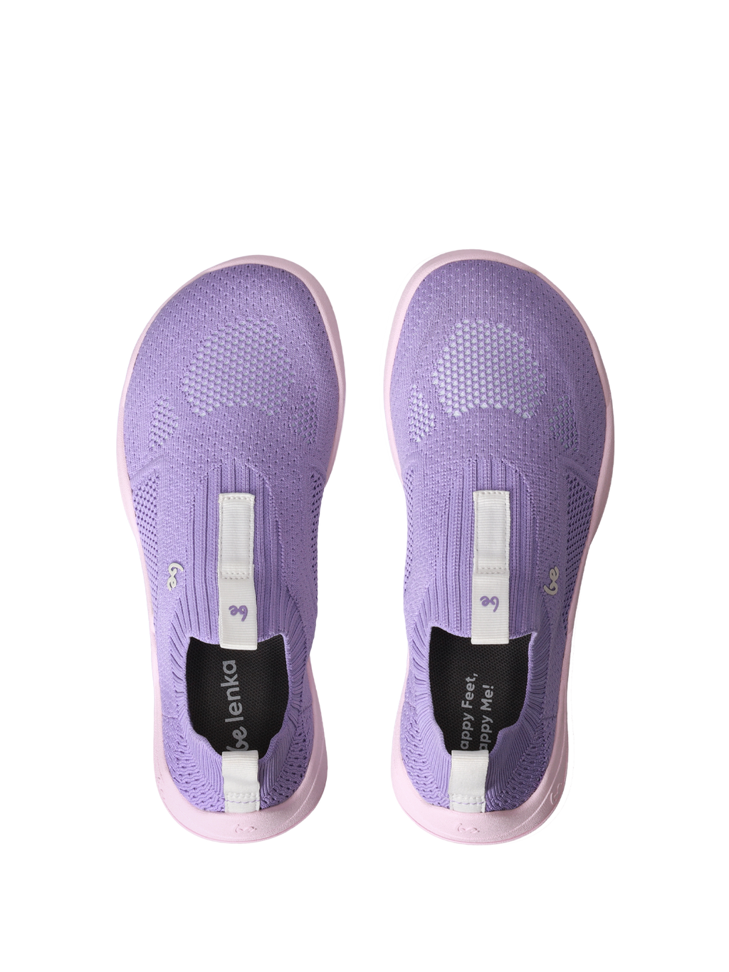 Kinder Barfuß Slip-on Schuhe Be Lenka Luppo Junior - Lilac & Pink
