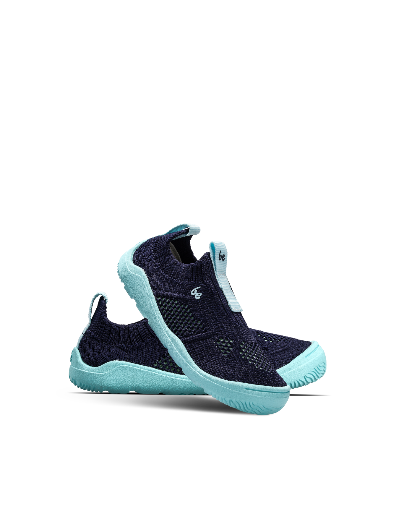 Kinder Barfuß Slip-on Schuhe Be Lenka Luppo Vorschule - Blau & Aqua