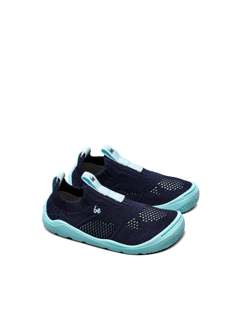 Kinder Barfuß Slip-on Schuhe Be Lenka Luppo Vorschule - Blau & Aqua
