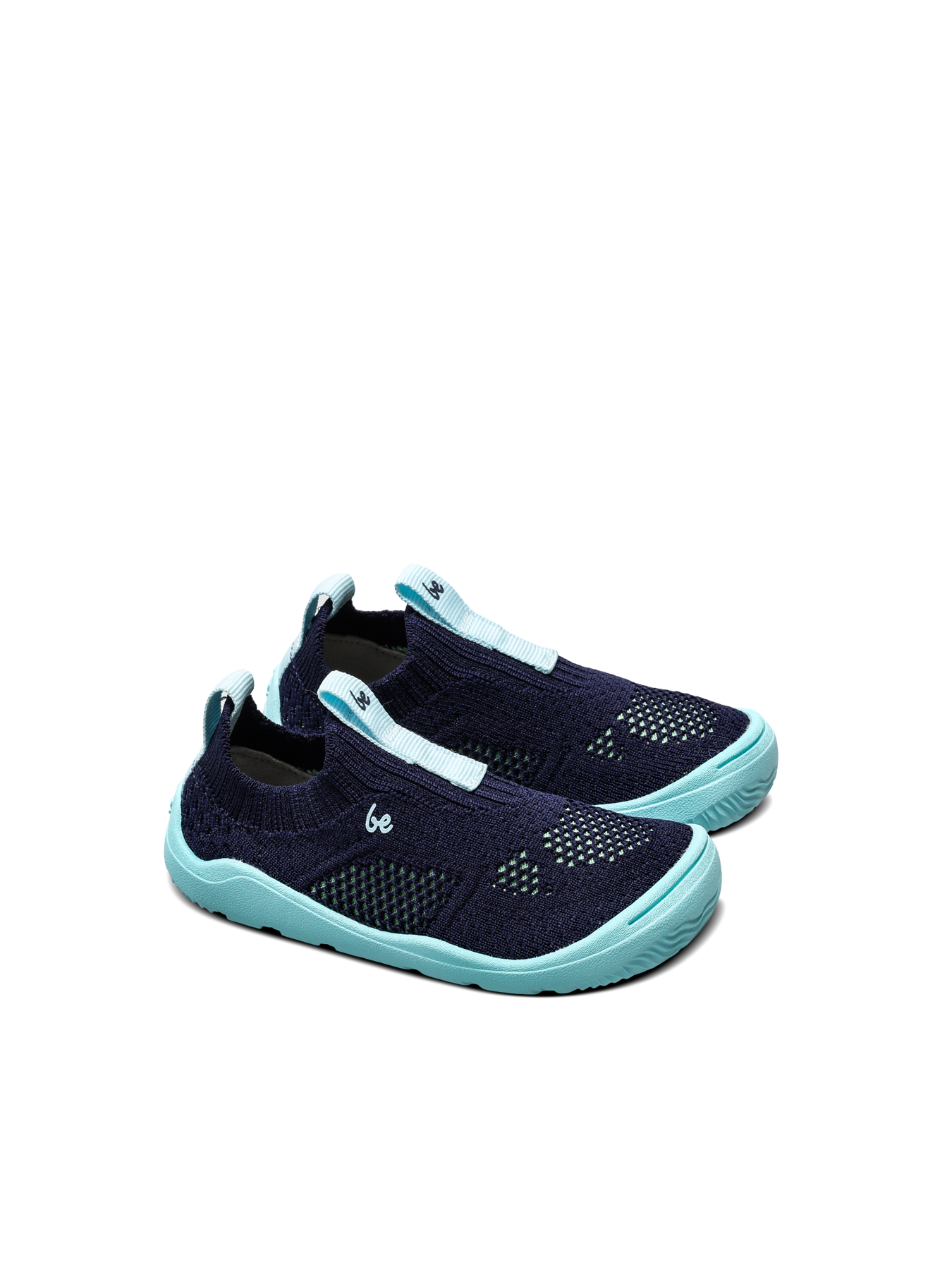 Kinder Barfuß Slip-on Schuhe Be Lenka Luppo Vorschule - Blau & Aqua