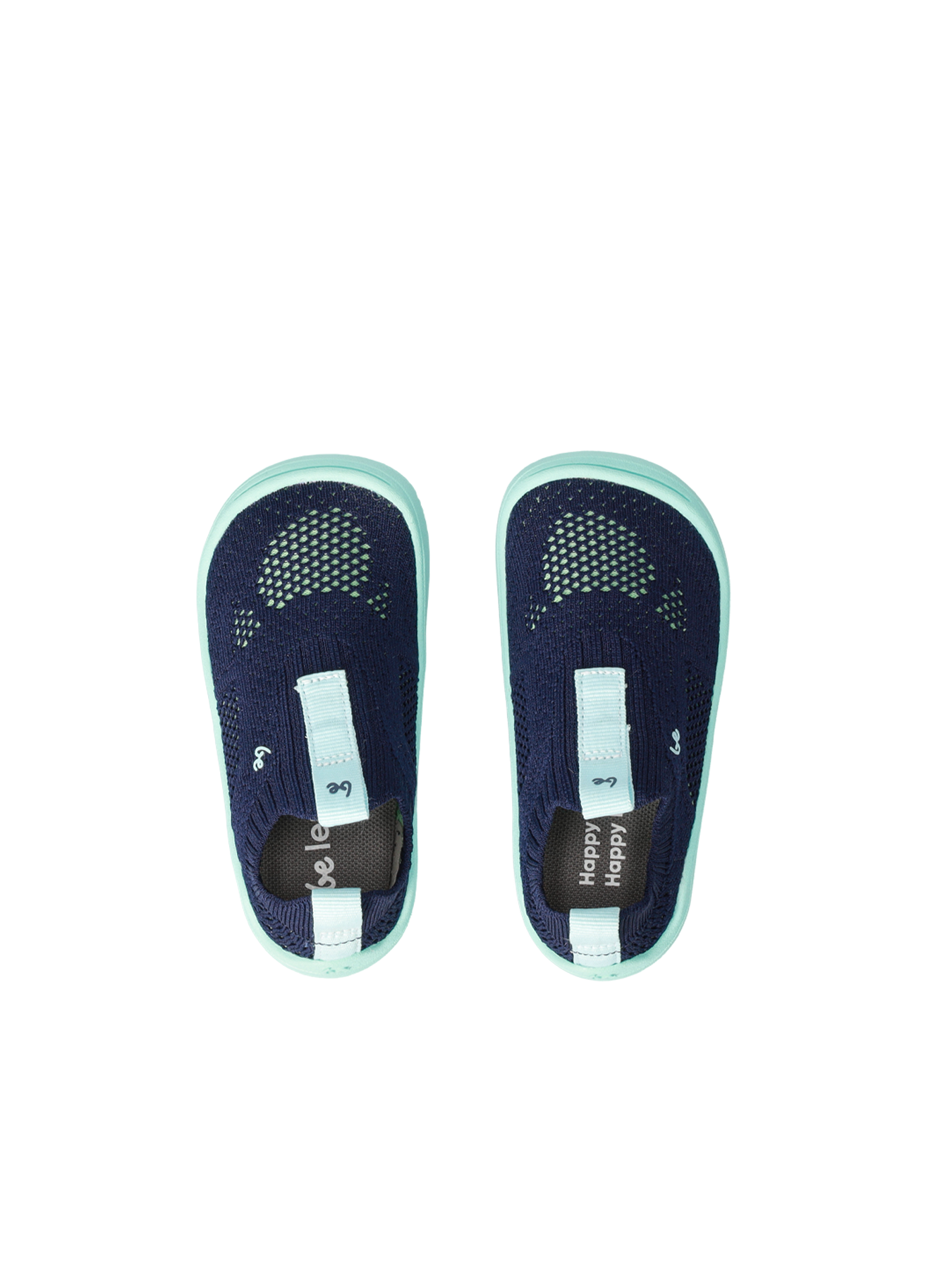 Kinder Barfuß Slip-on Schuhe Be Lenka Luppo Vorschule - Blau & Aqua