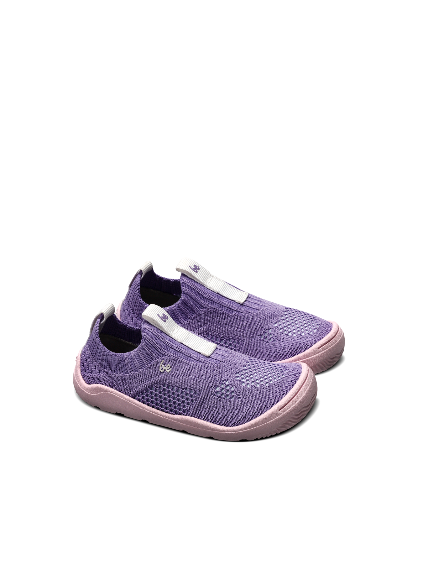 Kinder Barfuß Slip-on Schuhe Be Lenka Luppo Vorschule - Flieder & Pink